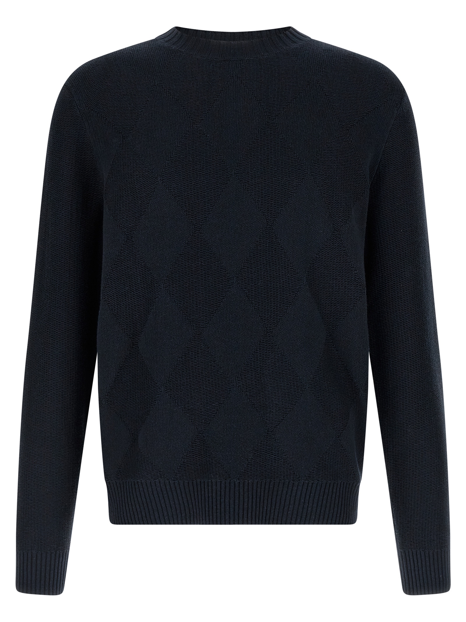 Blue Cotton Cardigan