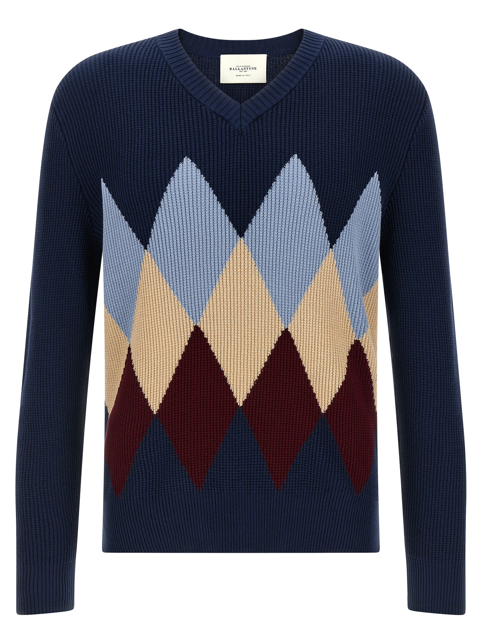 Blue Cotton Cardigan