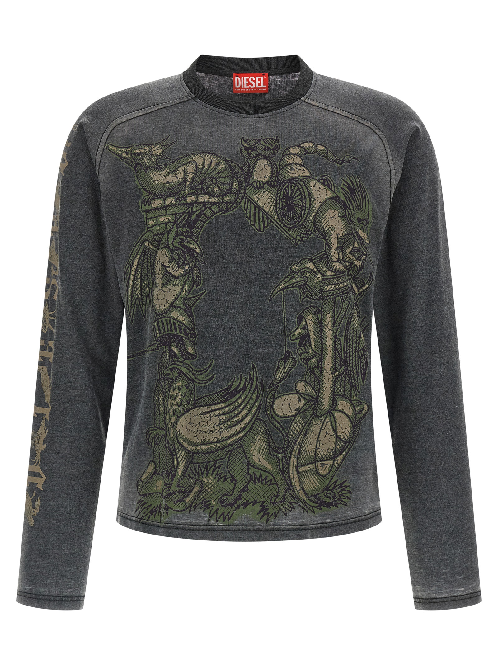 Gray Cotton Sportswear