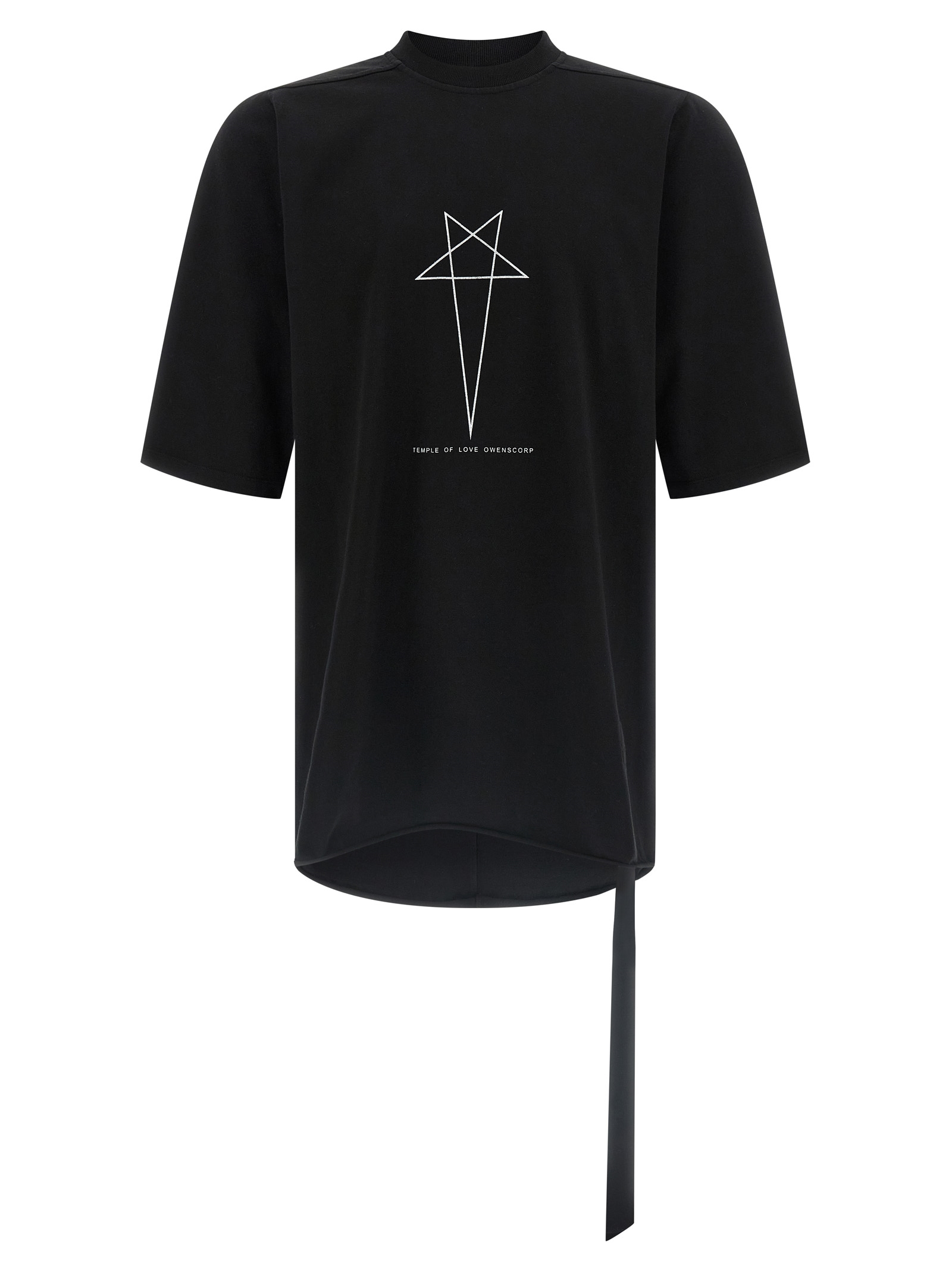 Black Cotton T-Shirt