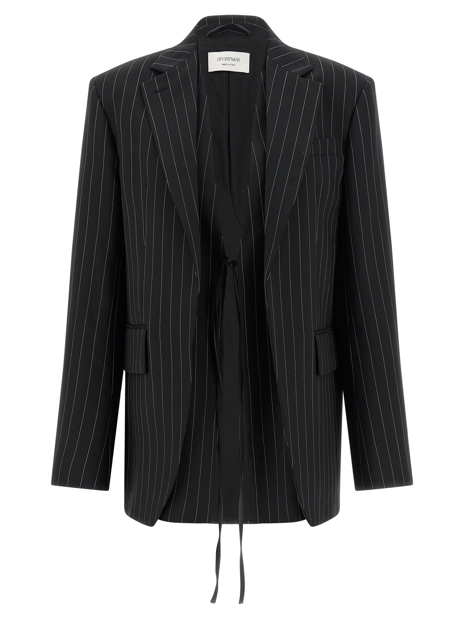 Black Wool Blazer