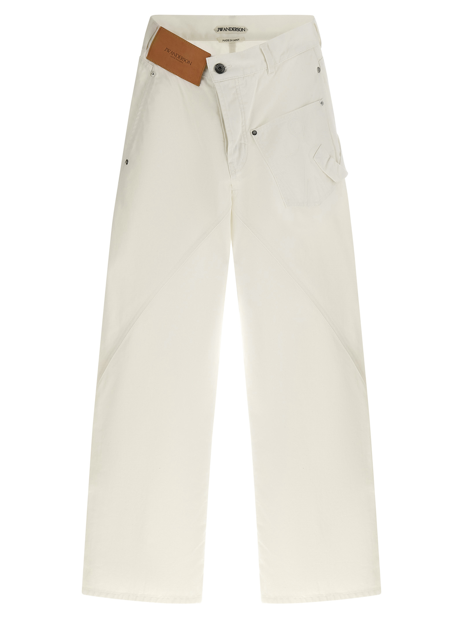 White Cotton Jeans Denim