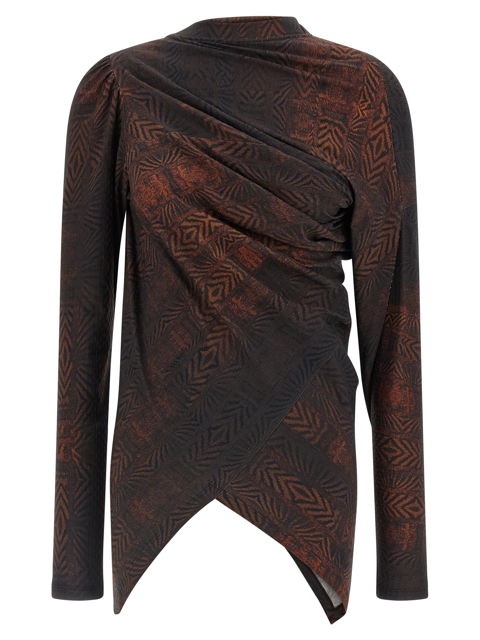 Brown Cotton Shirt