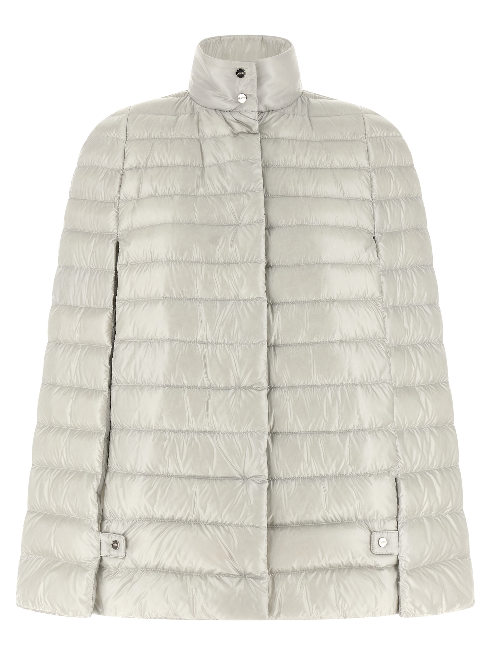 Herno Gray Polyamide Full-Length Jacket Clothing - Women