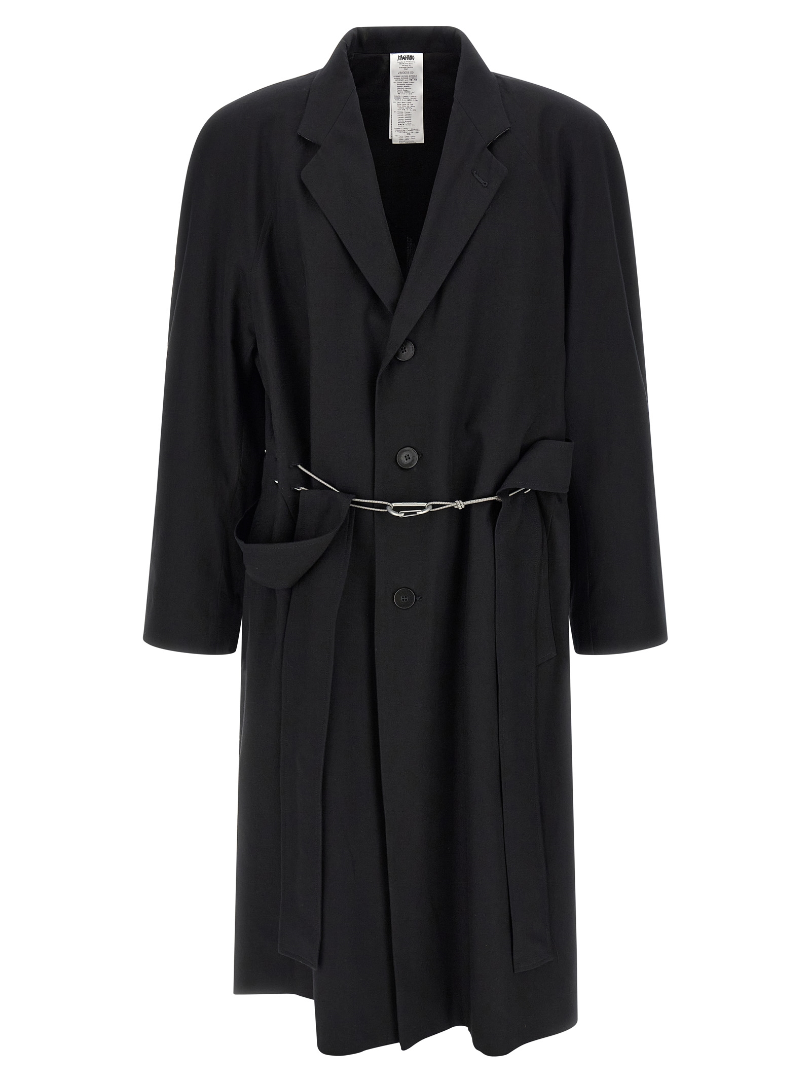 Black Cotton Coat