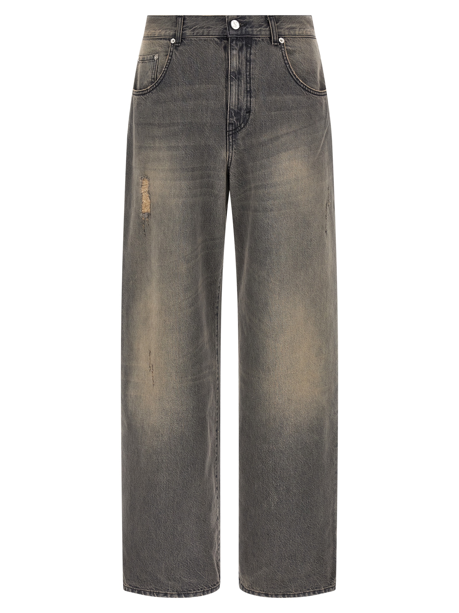 Black Cotton Jeans Denim