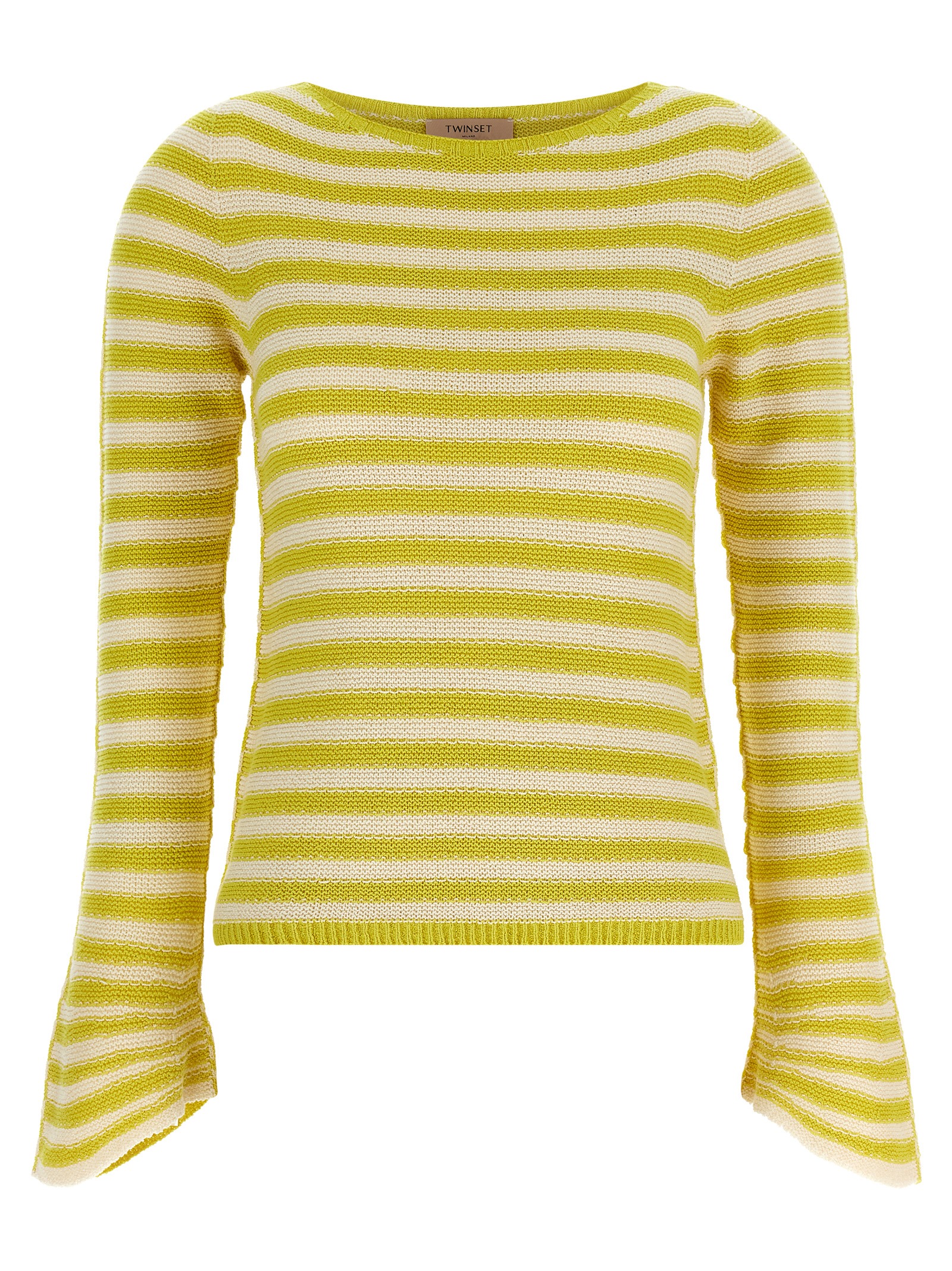Bicolor Cotton Cardigan