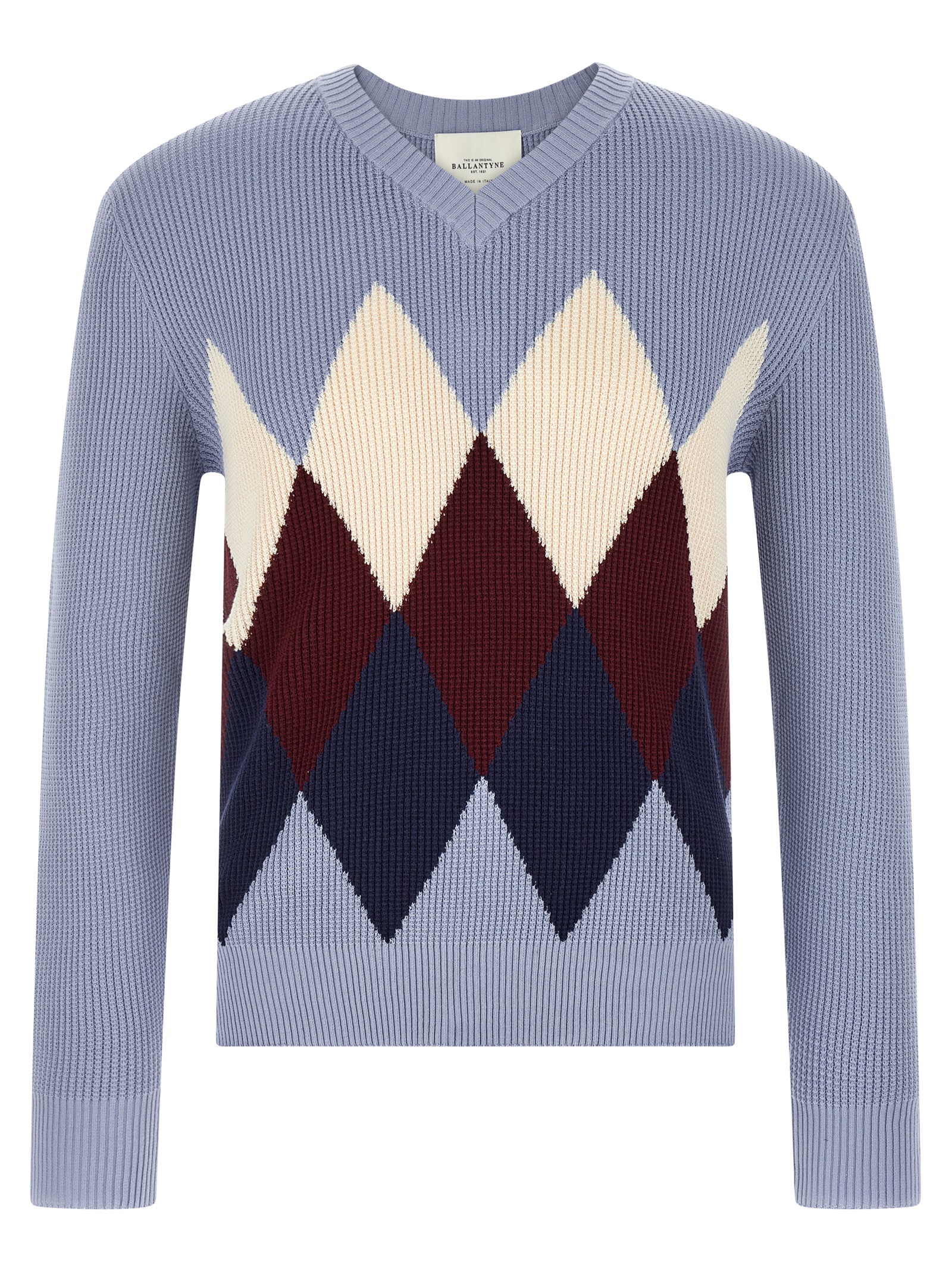 Blue Cotton Cardigan