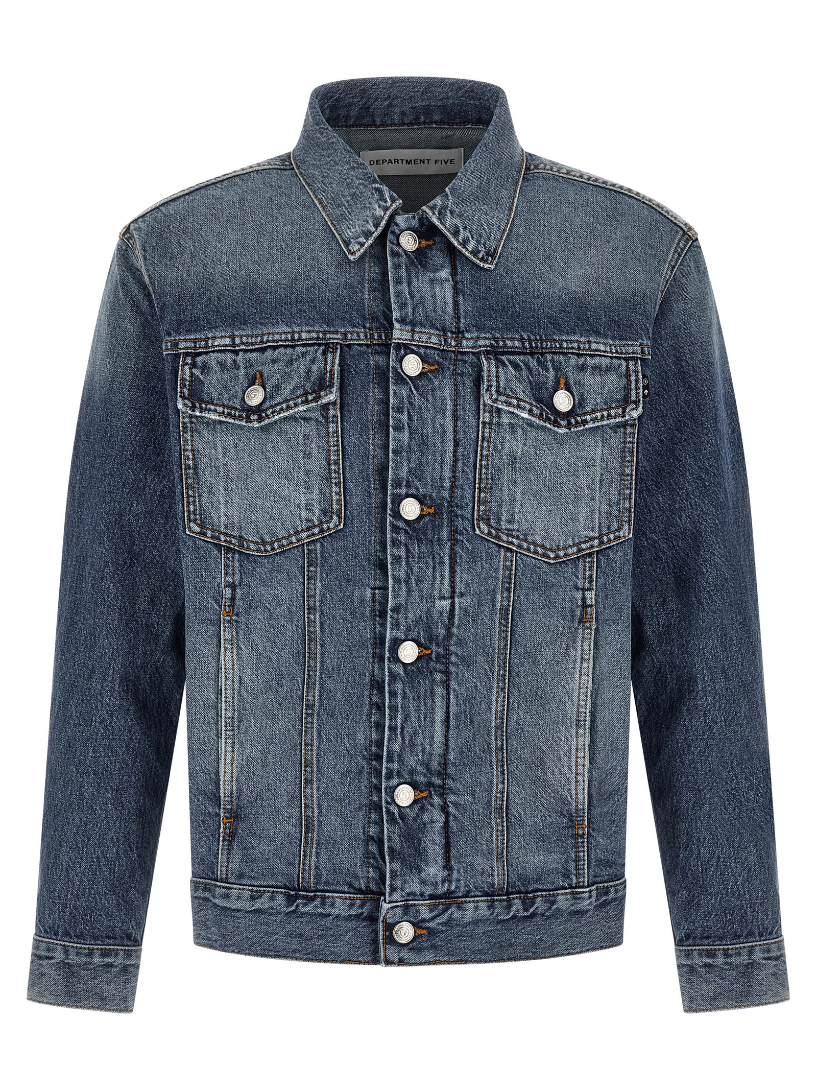 Blue Cotton Denim Jacket