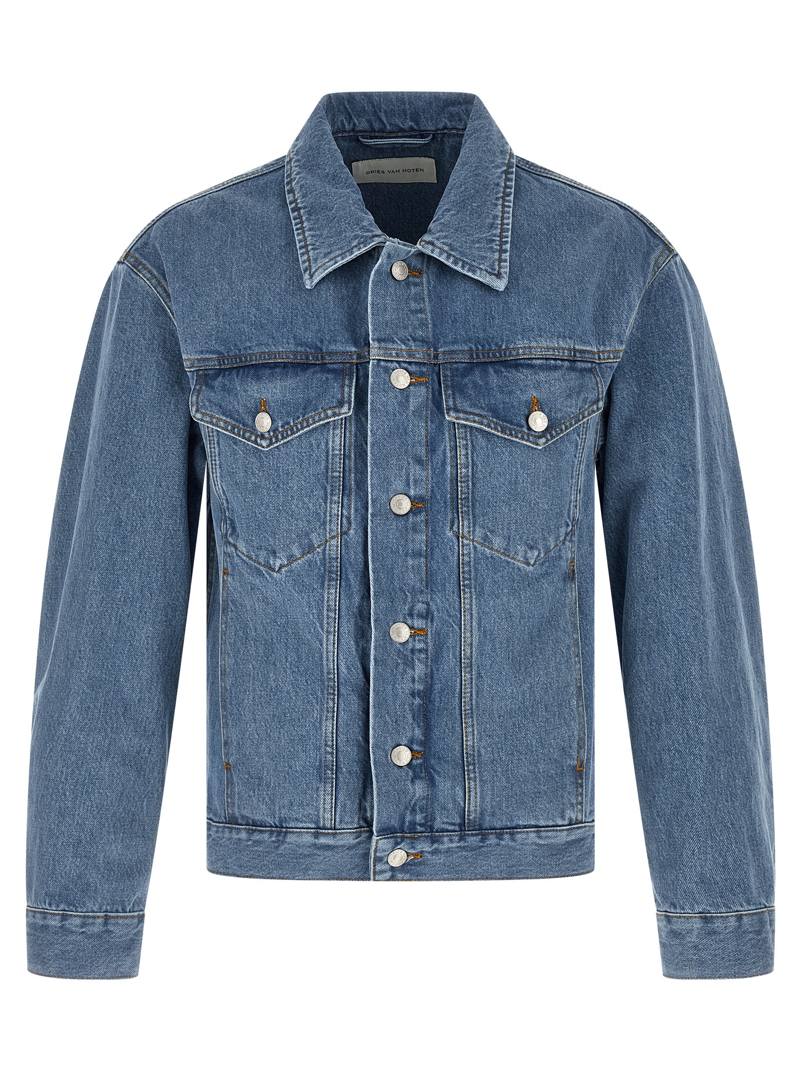 Blue Cotton Denim Jacket