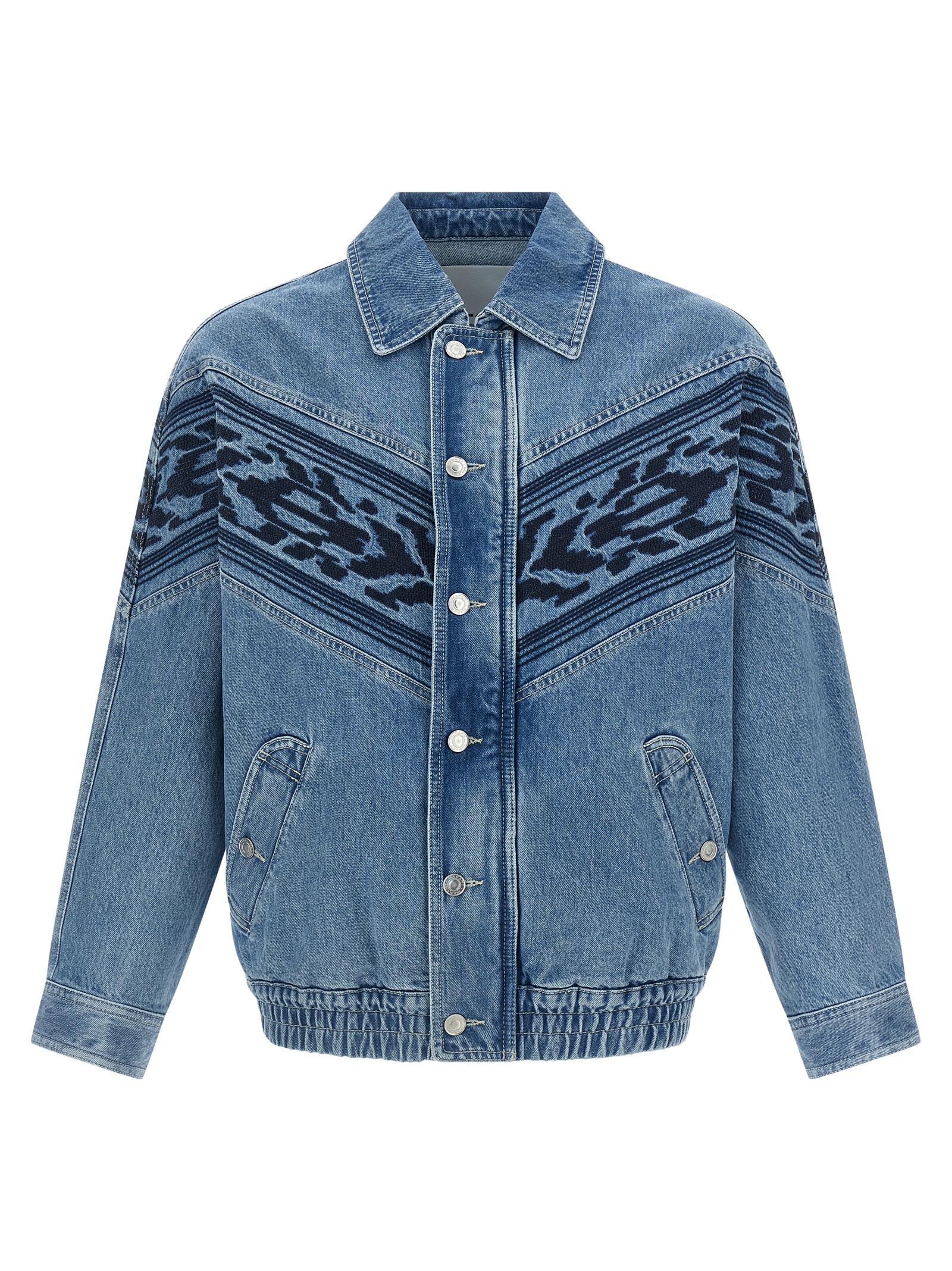 Blue Cotton Denim Jacket