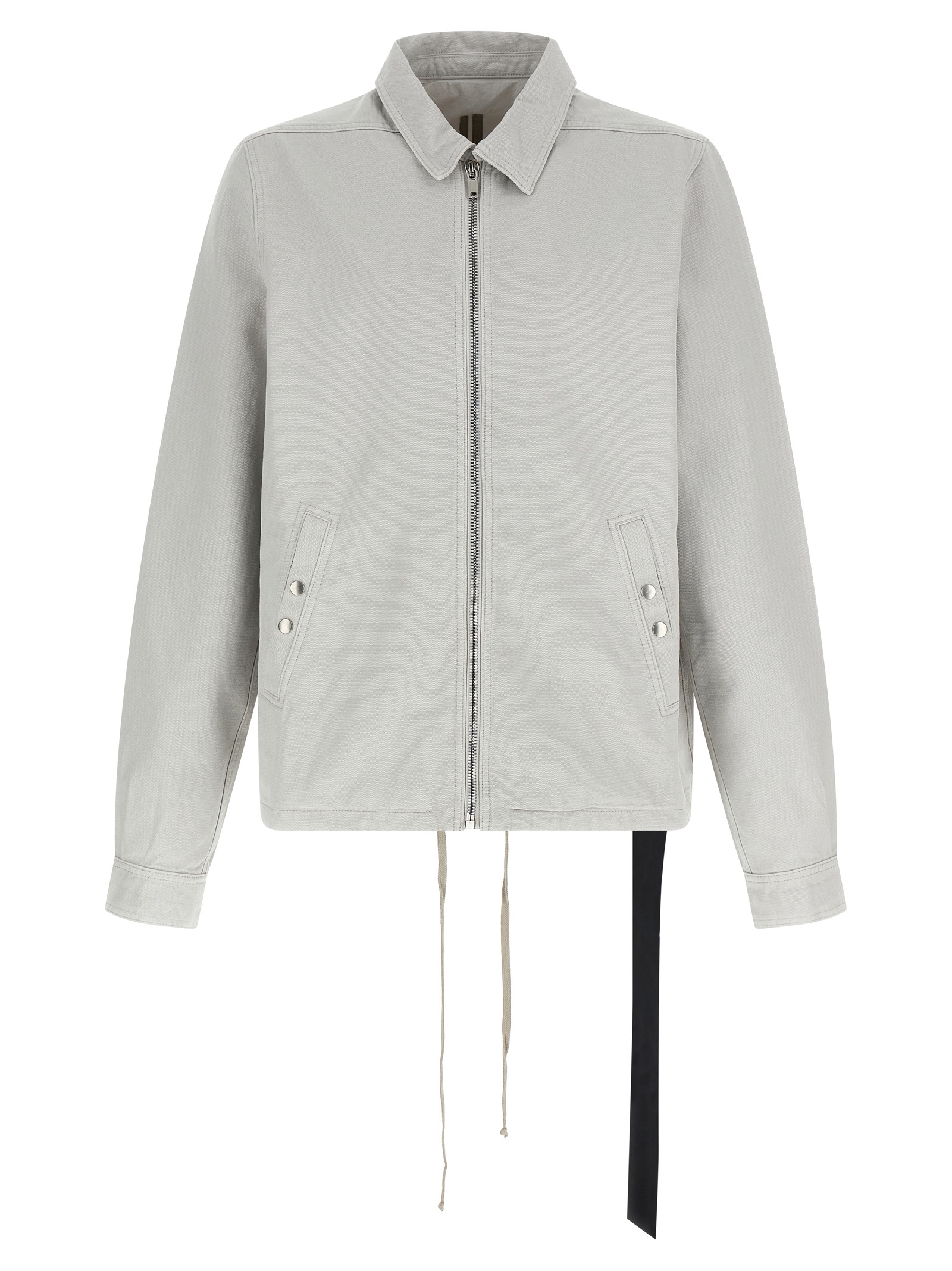 Beige Cotton Shell Jacket