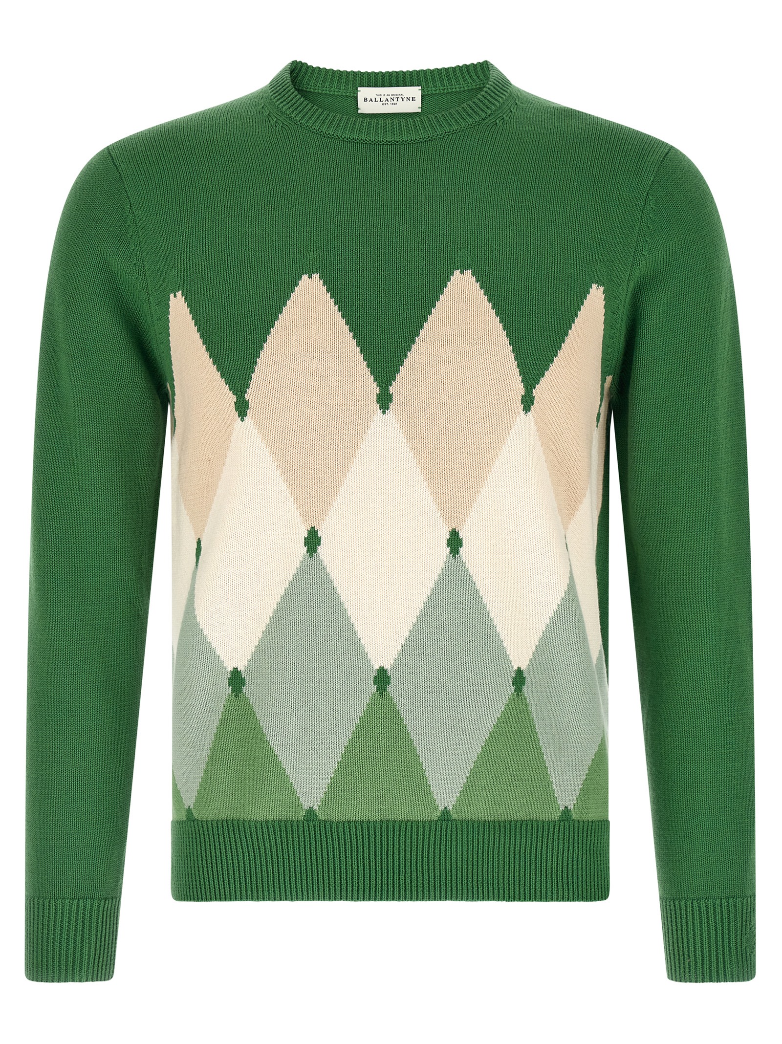 Bicolor Cotton Cardigan