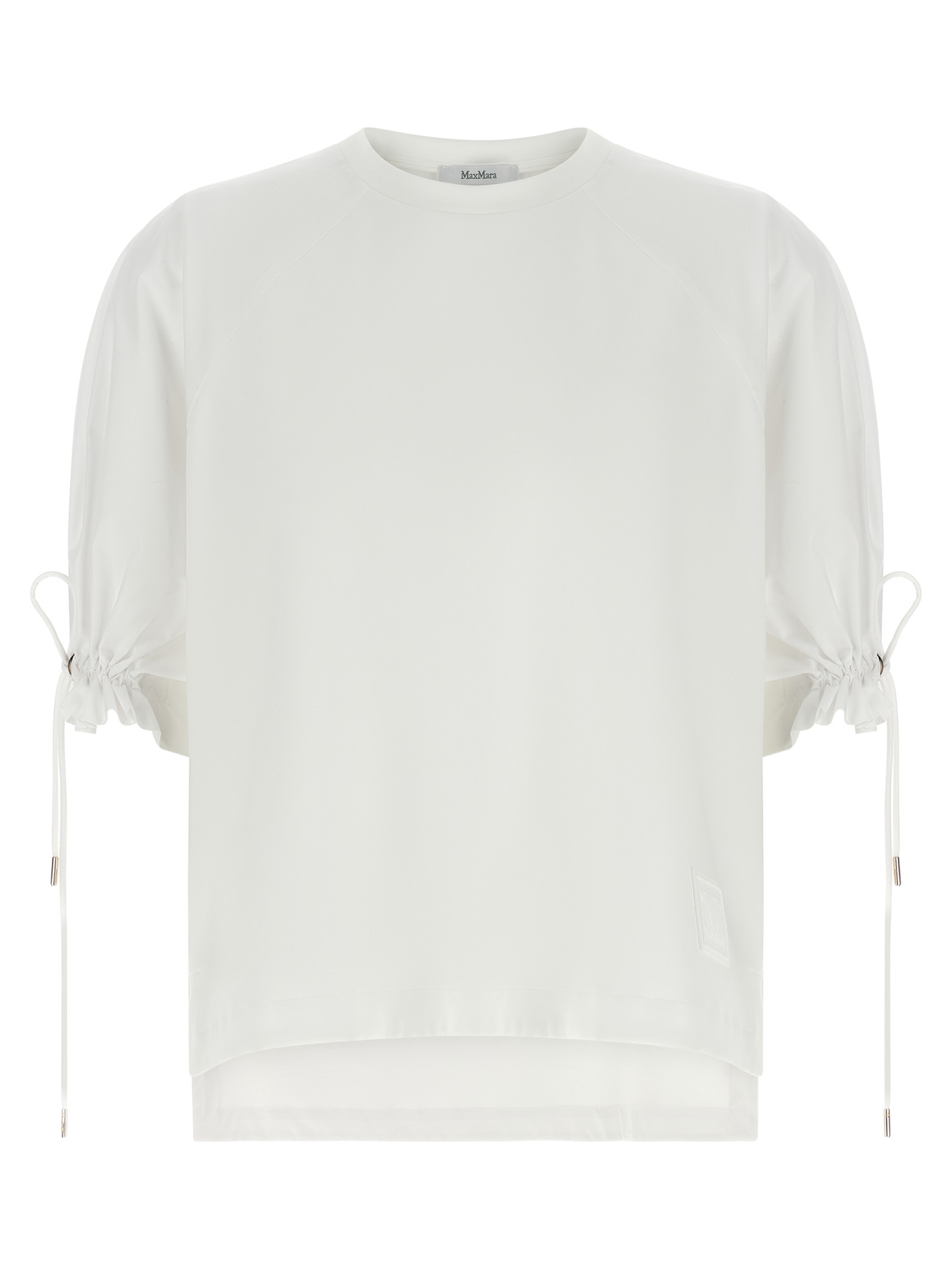 White Polyamide T-Shirt
