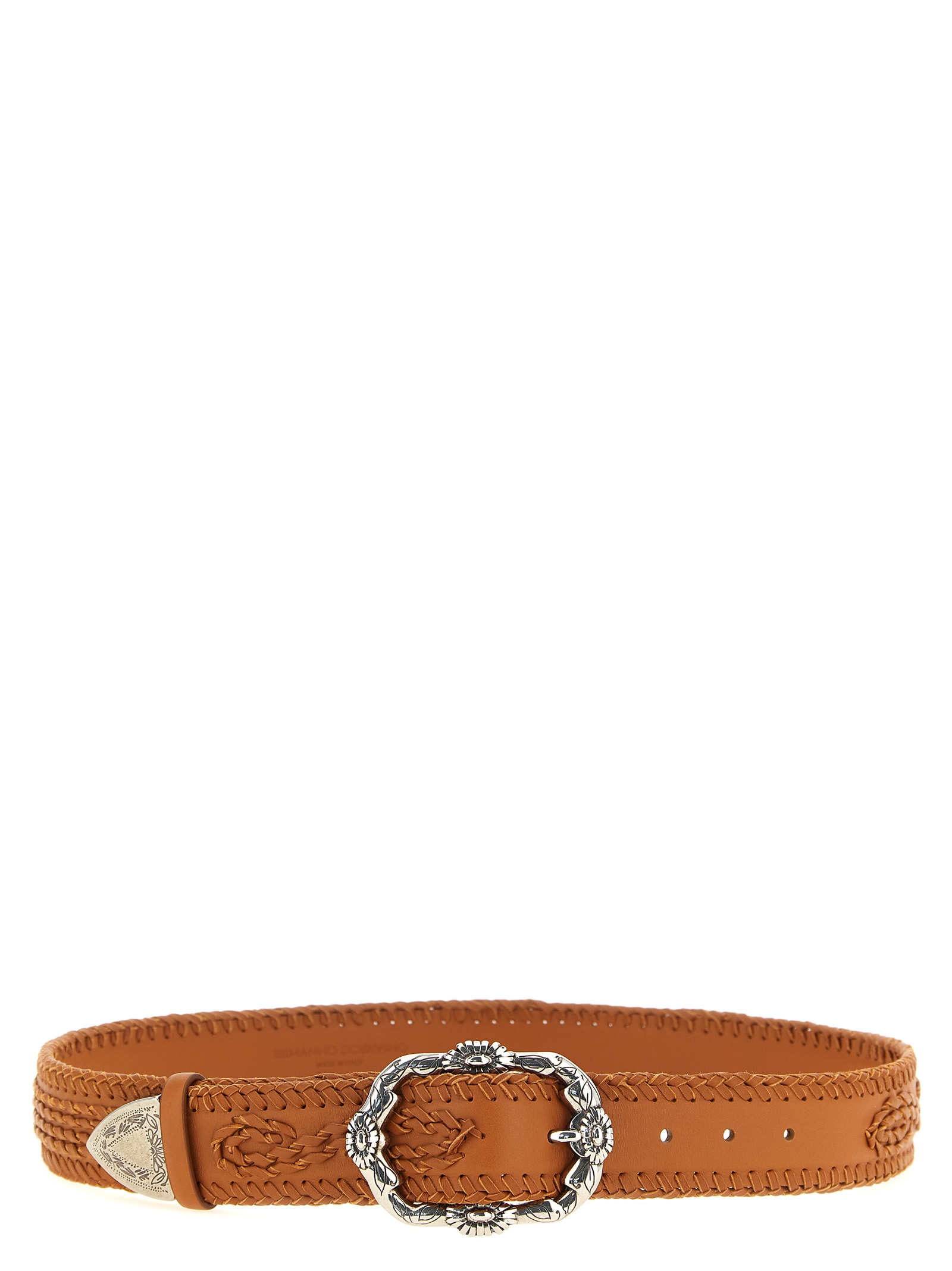 Brown Calfskin Regular Belt