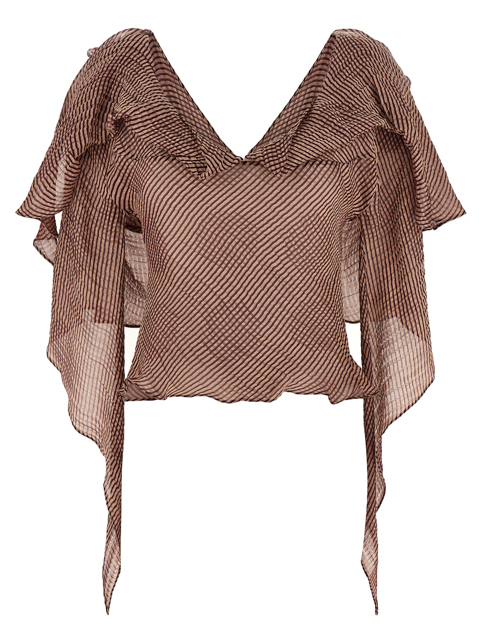 Bordeaux Linen Blouse
