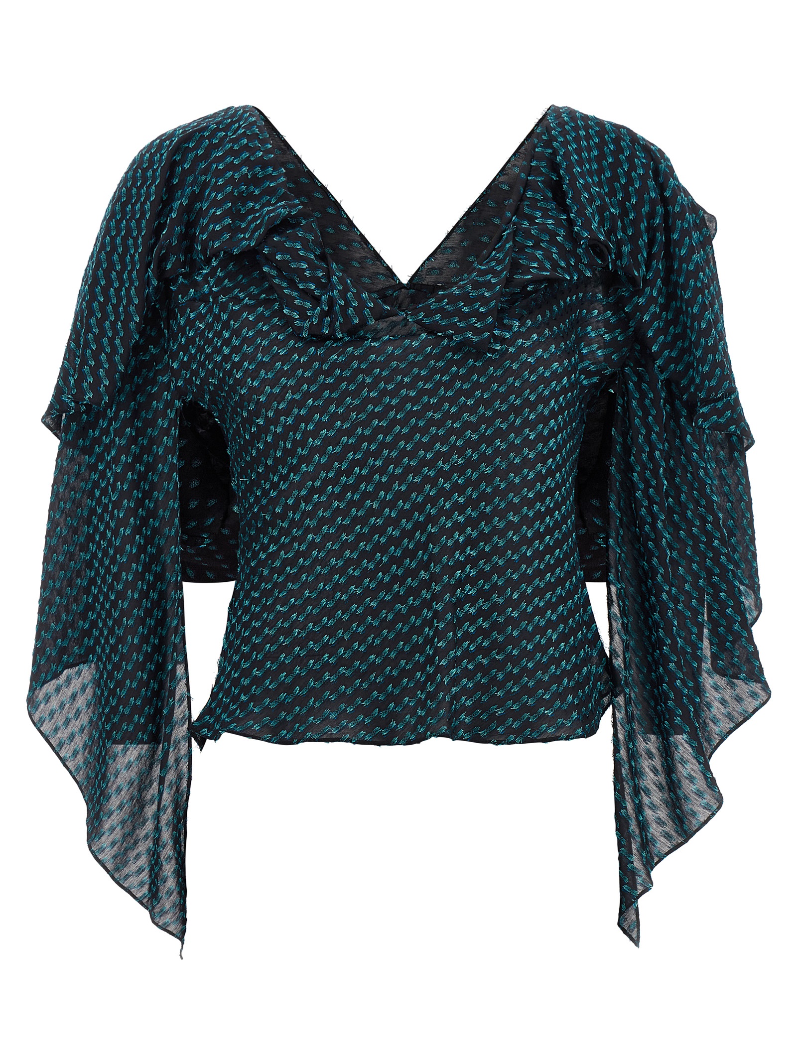 Blue Modal Blouse
