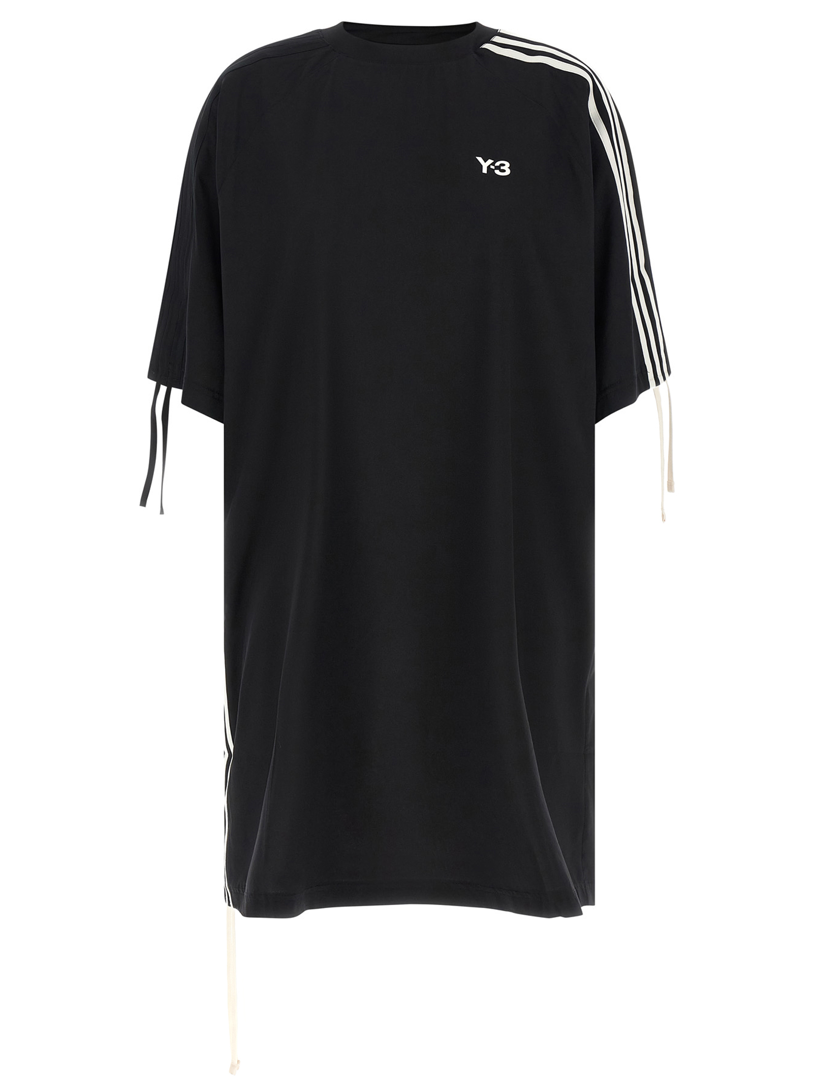Y-3 Black Polyester Short Dress - Women