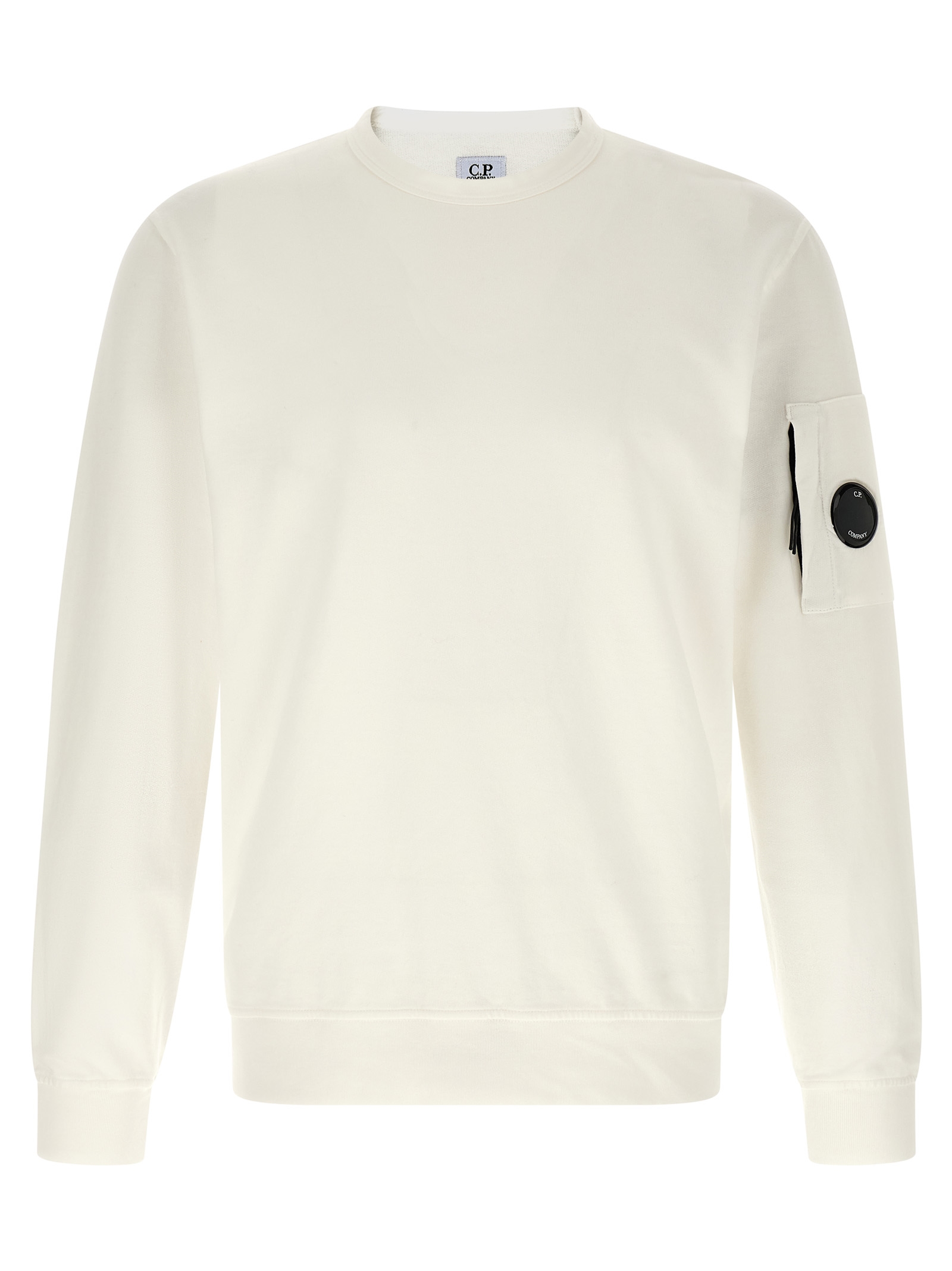 White Cotton Sweatshirt