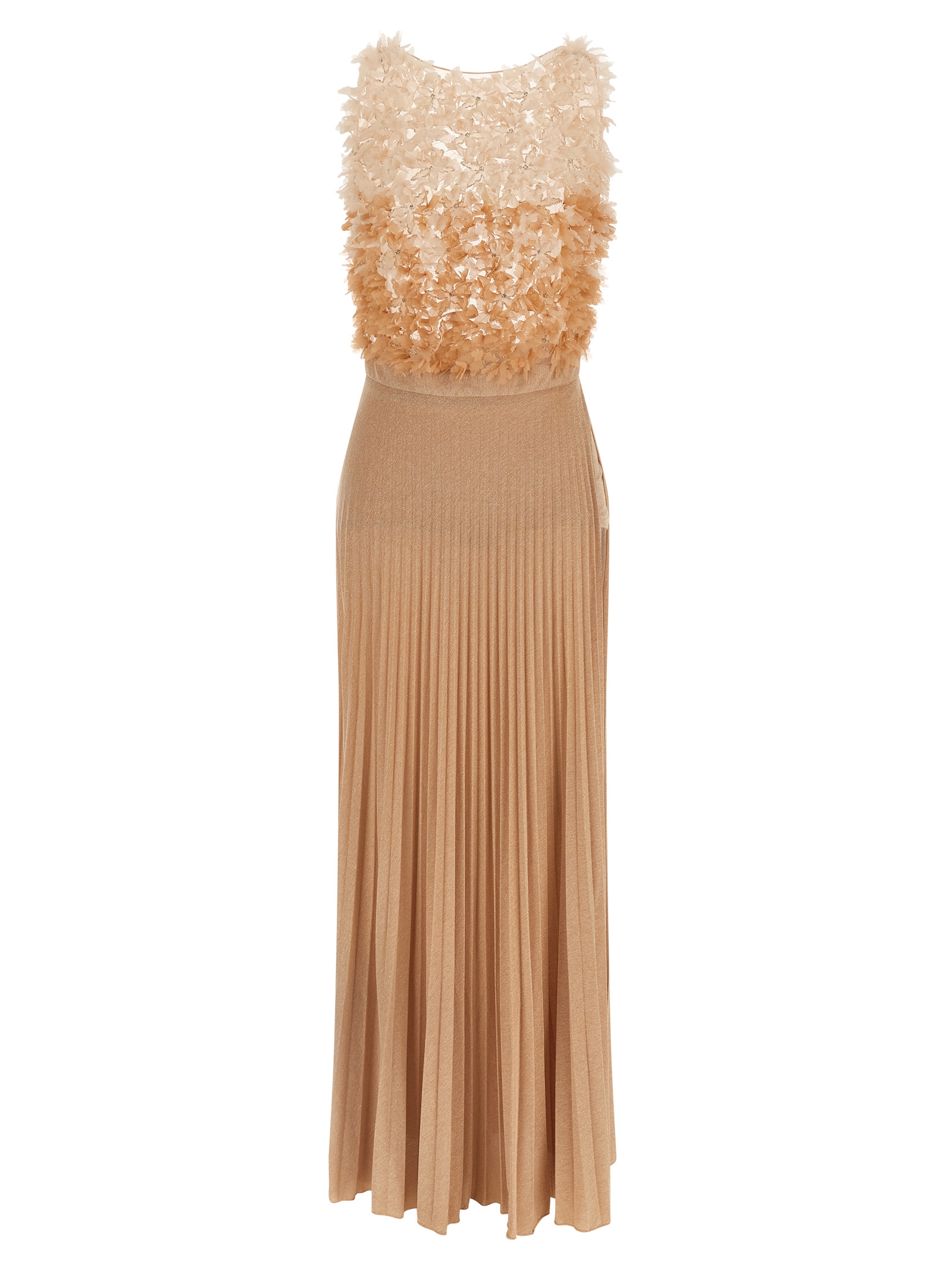 Multicolor Viscose Long Dress