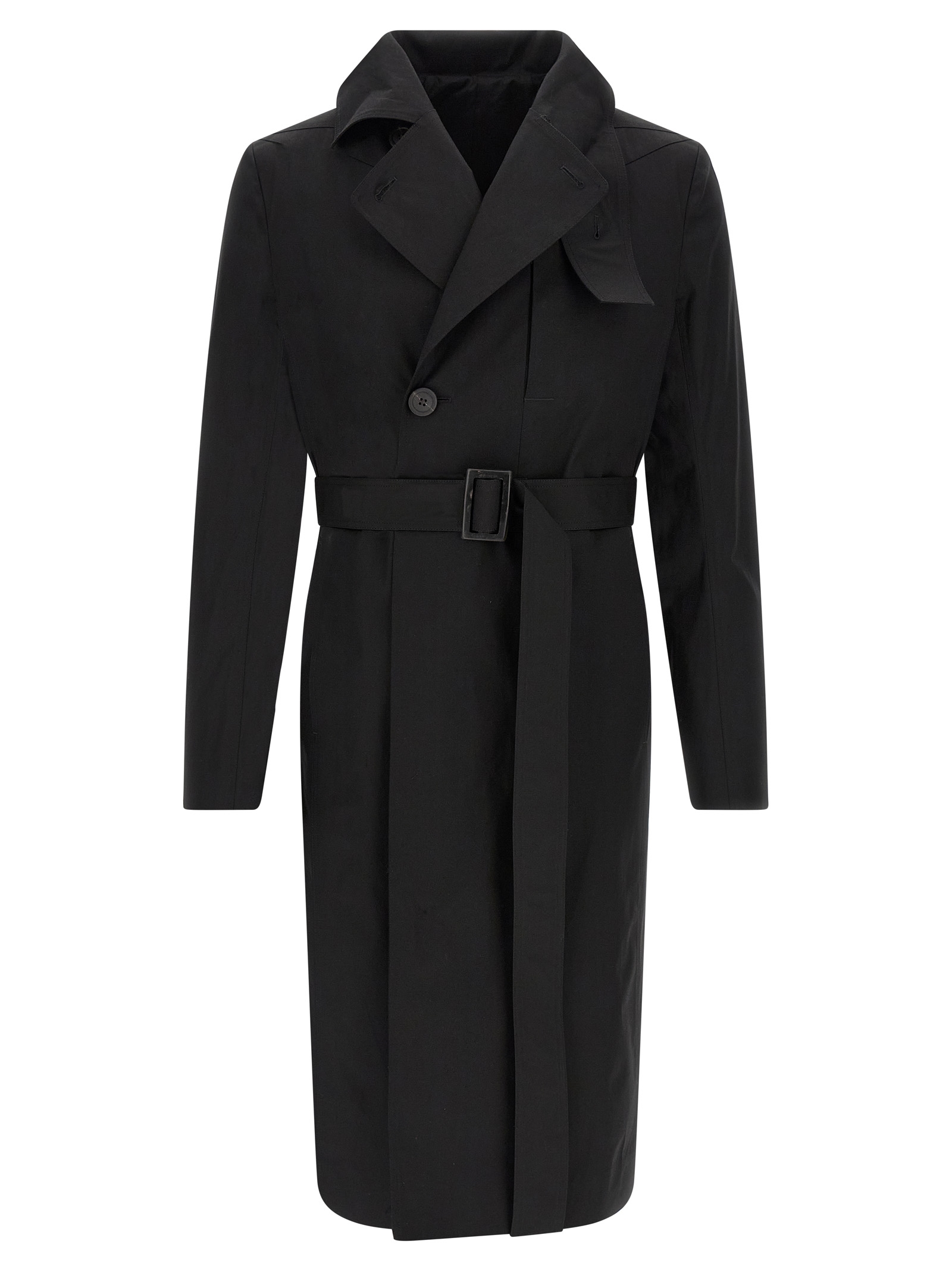Black Cotton Coat