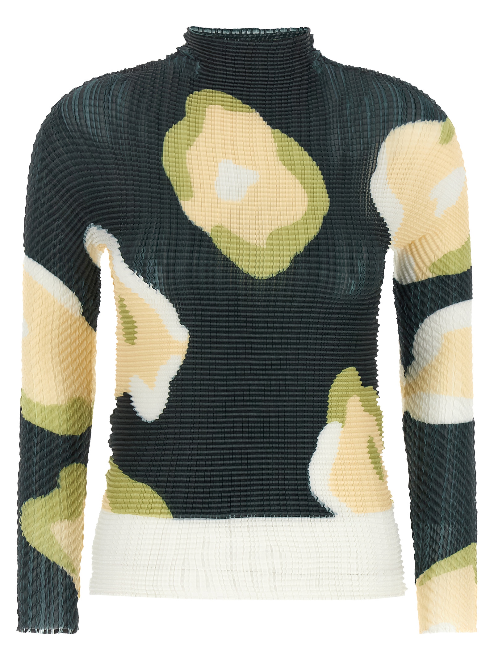Multicolor Polyester Sweatshirt