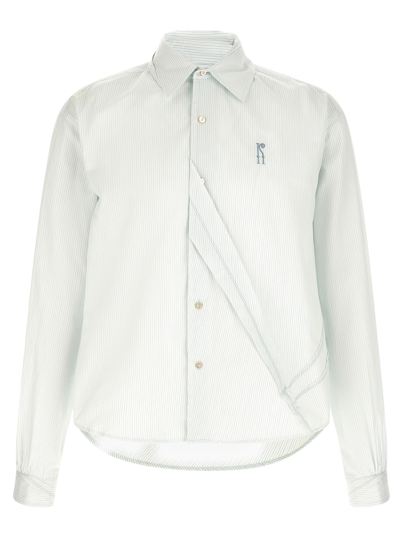 Bicolor Cotton Blouse