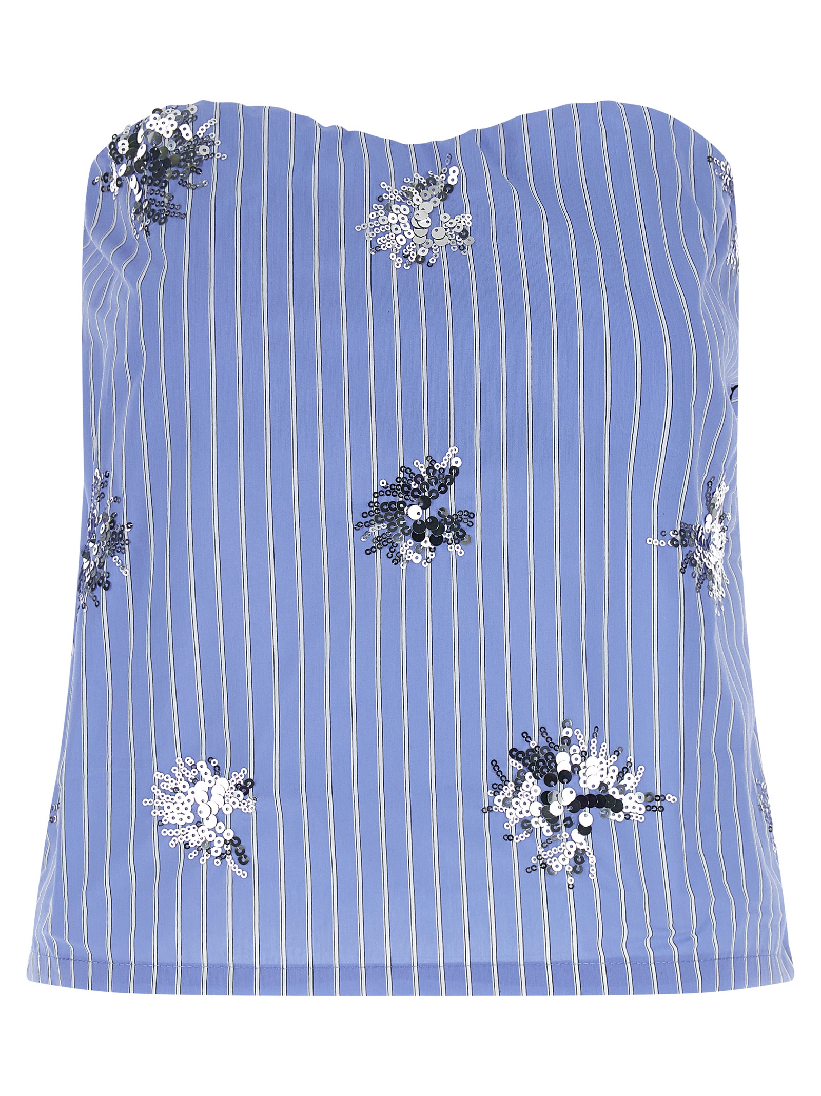 Blue Cotton T-Shirt