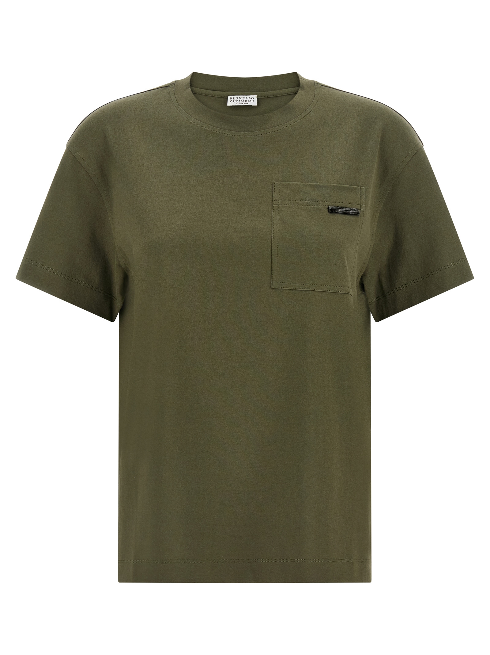 Bicolor Cotton T-Shirt