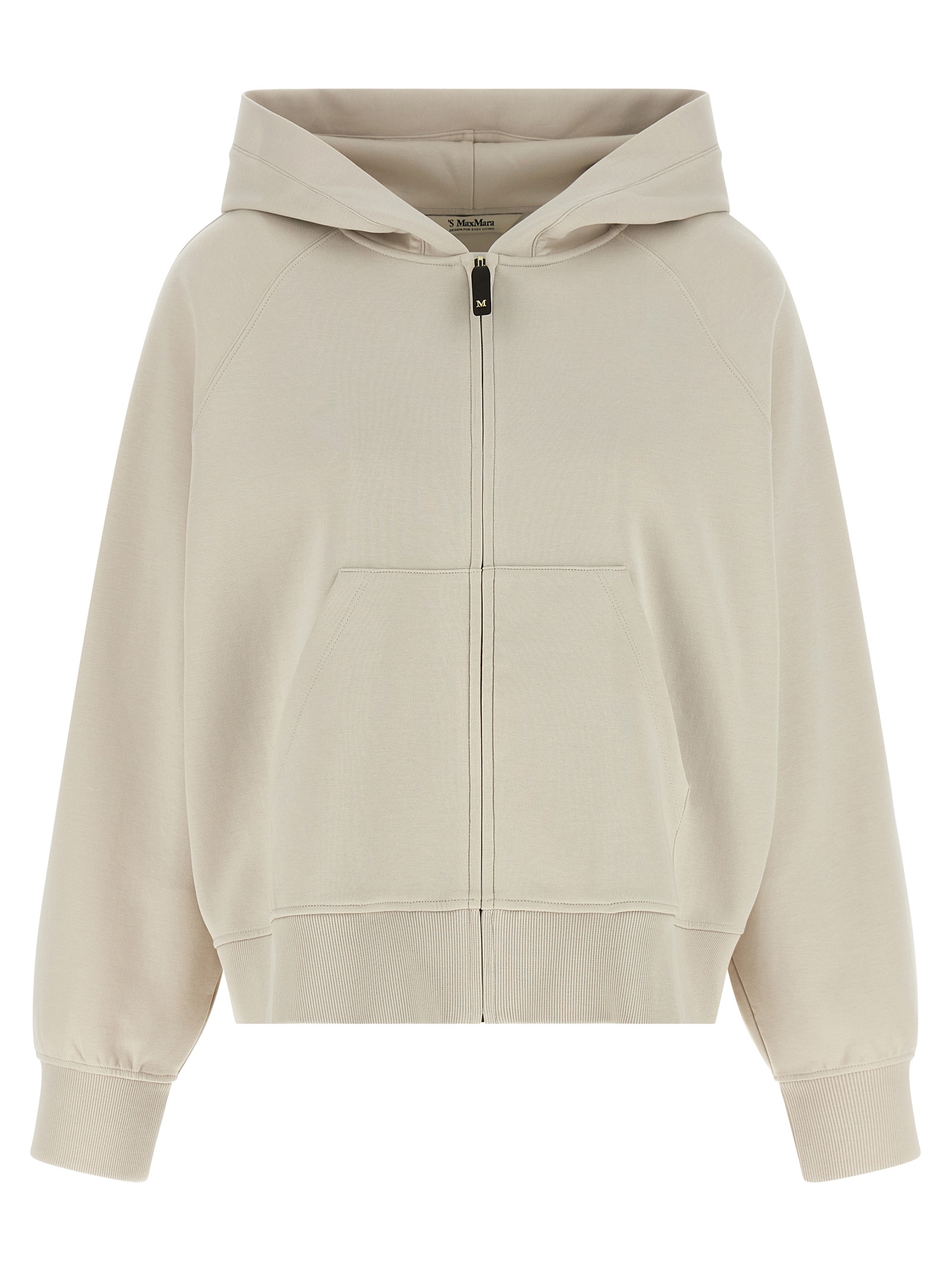 Beige Cotton Sweatshirt