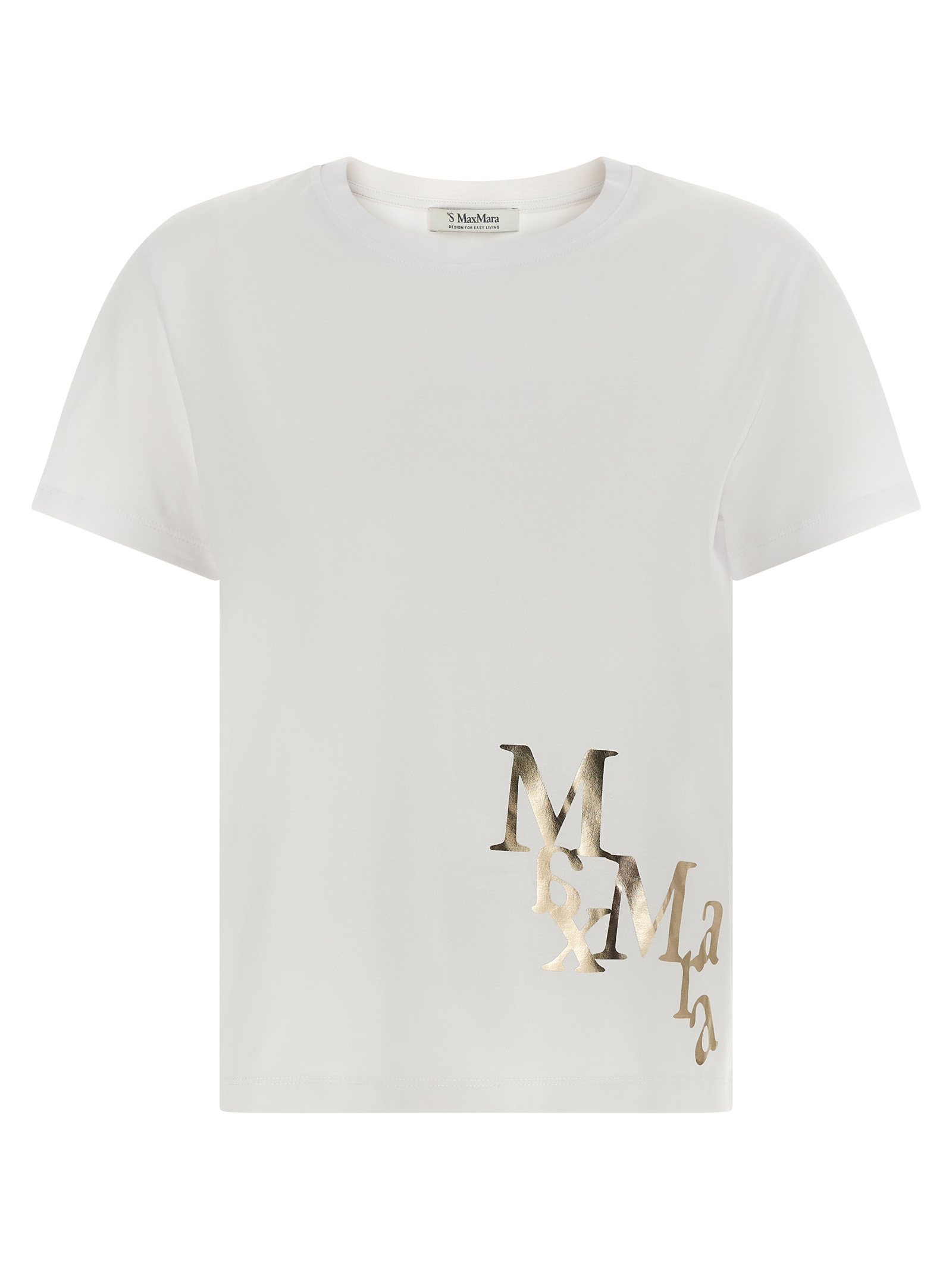 Gold Cotton T-Shirt