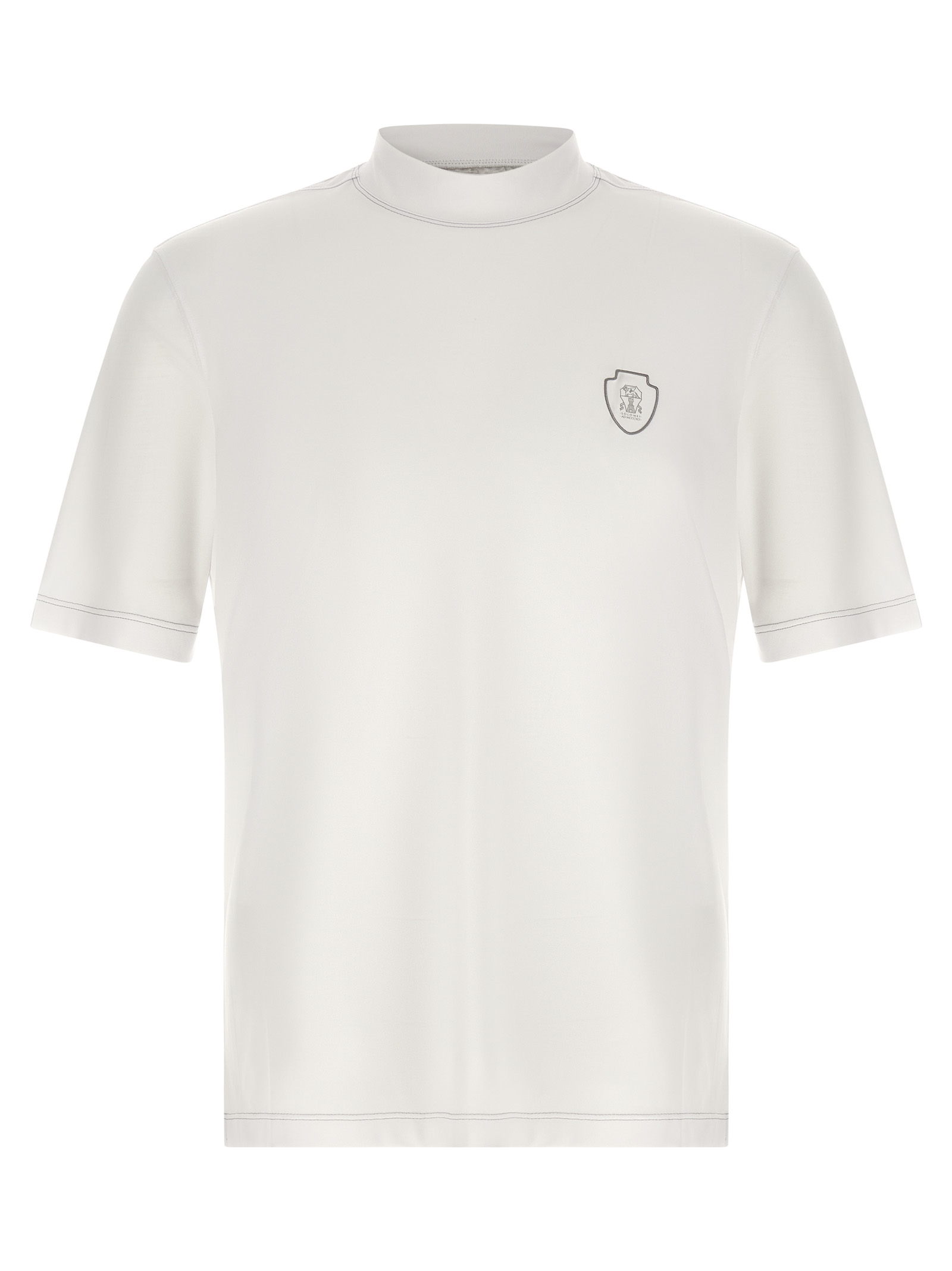 White Polyamide T-Shirt