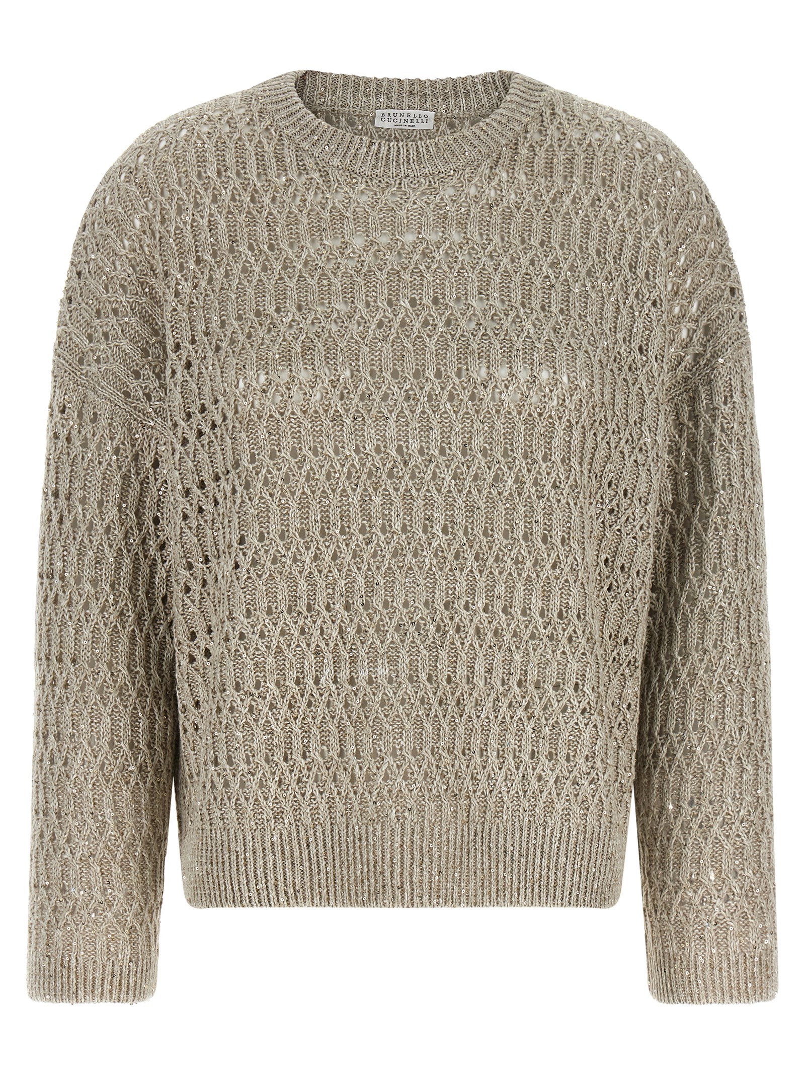 Beige Linen Cardigan