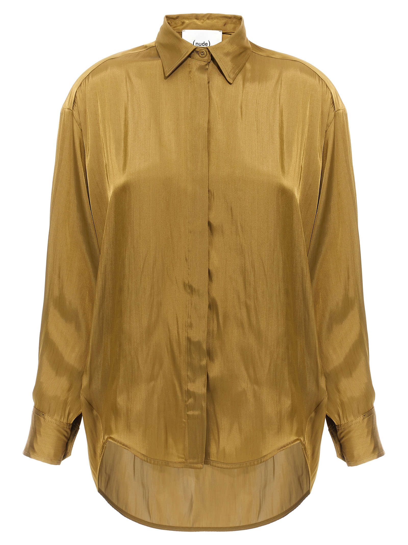 Gold Polyester Blouse