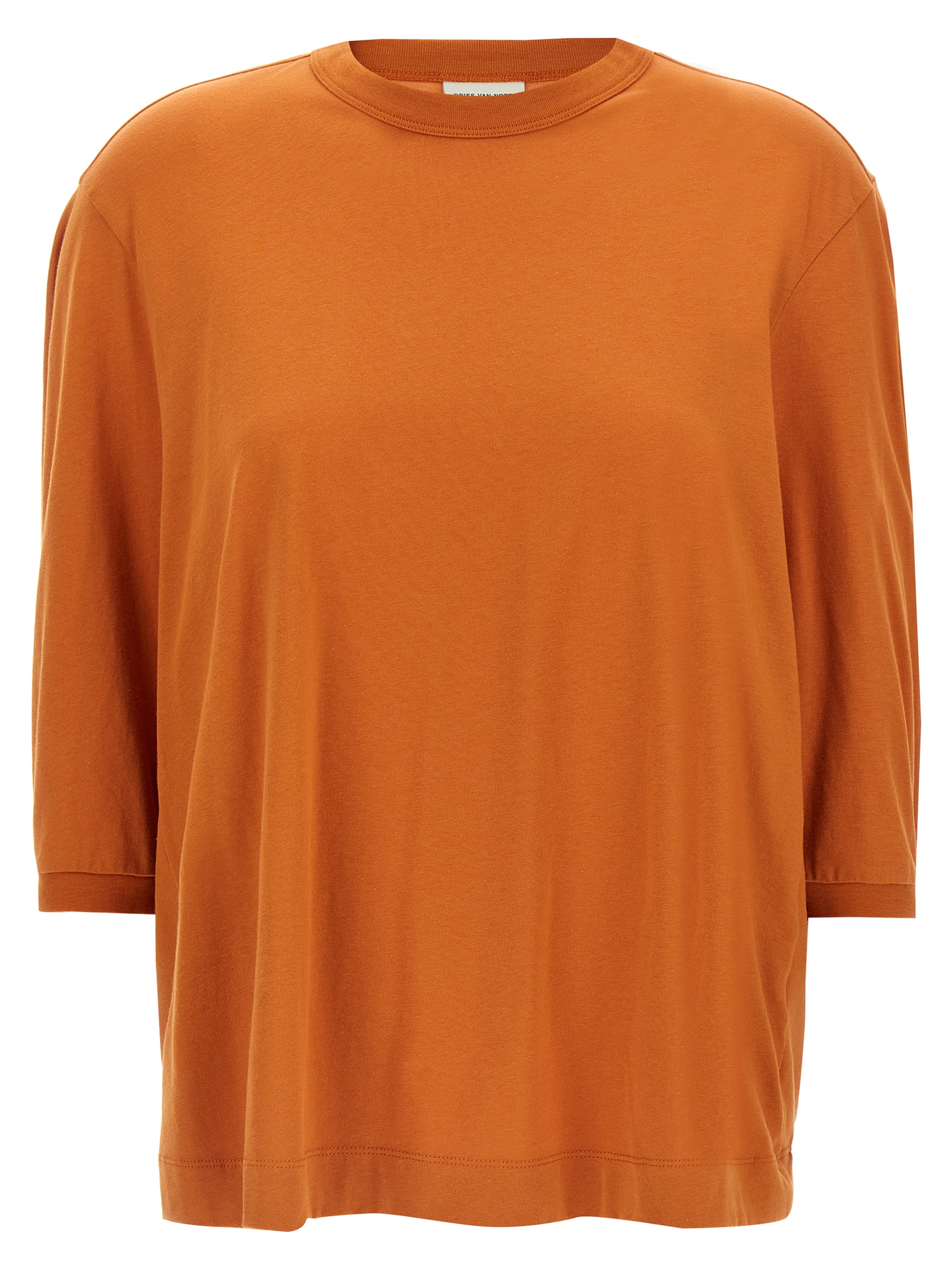 Orange Cotton T-Shirt