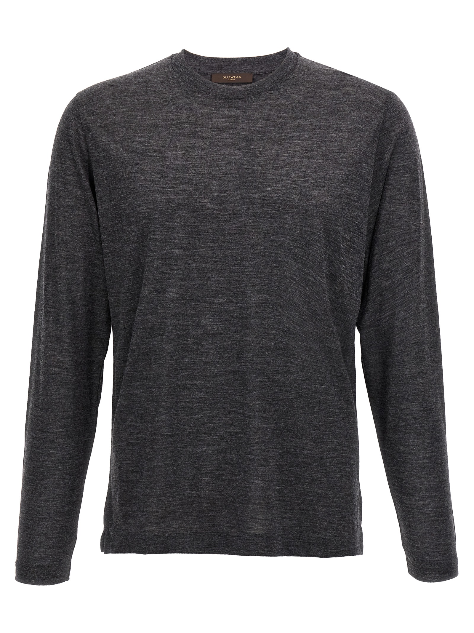 Gray Virgin Wool Sportswear