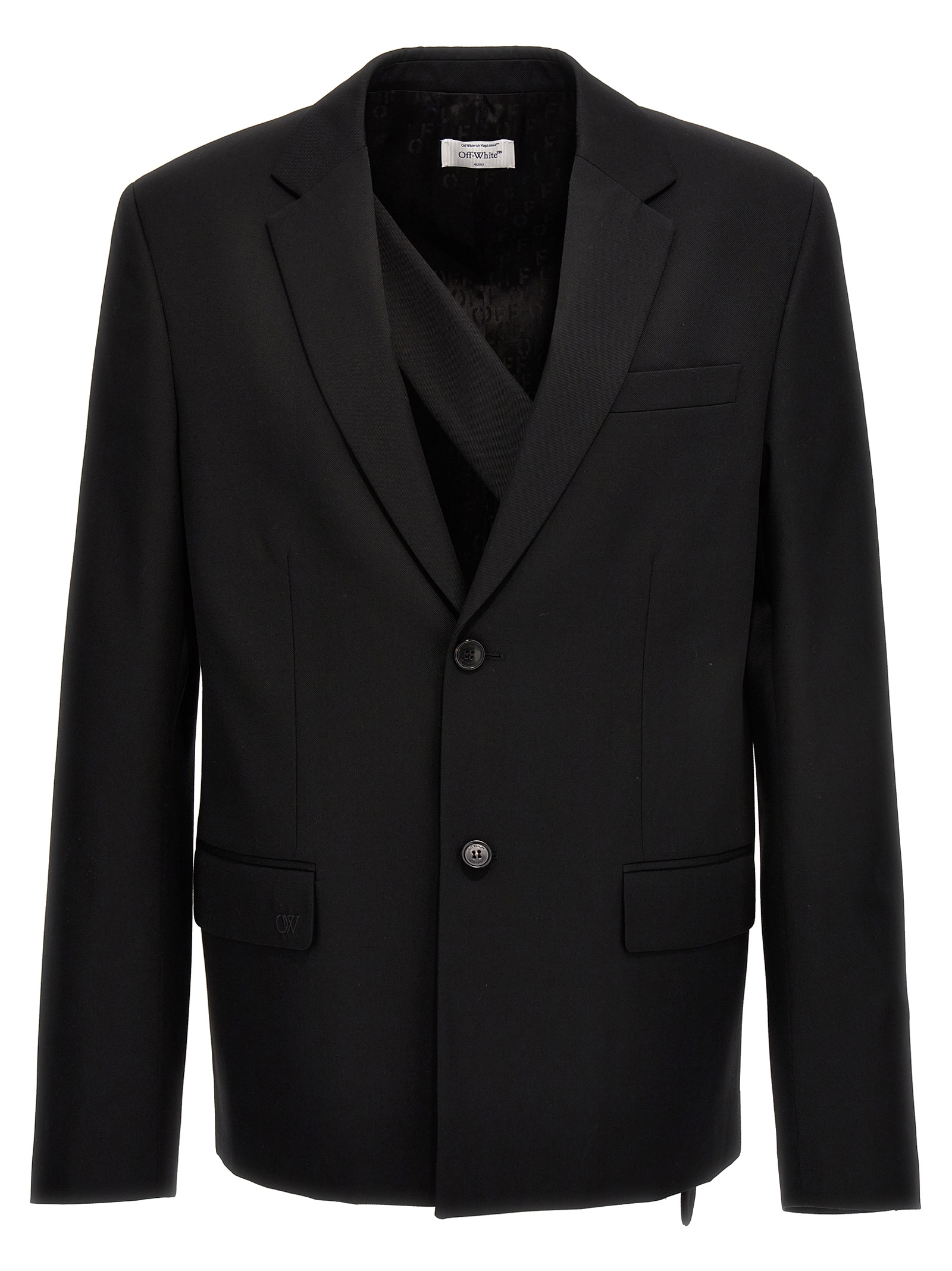 Black Wool Blazer