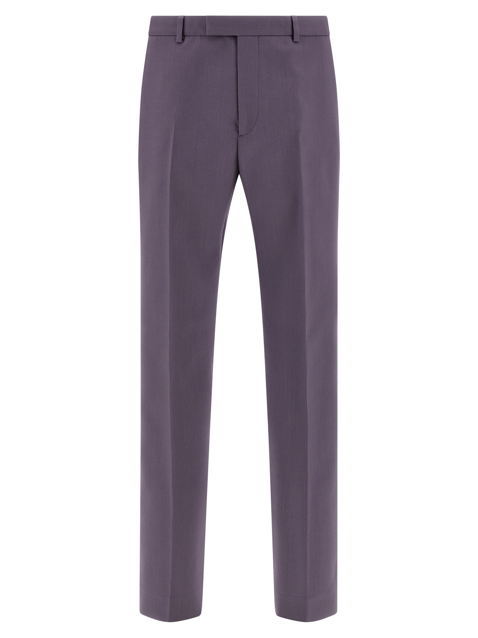 Purple Wool Dress Pants