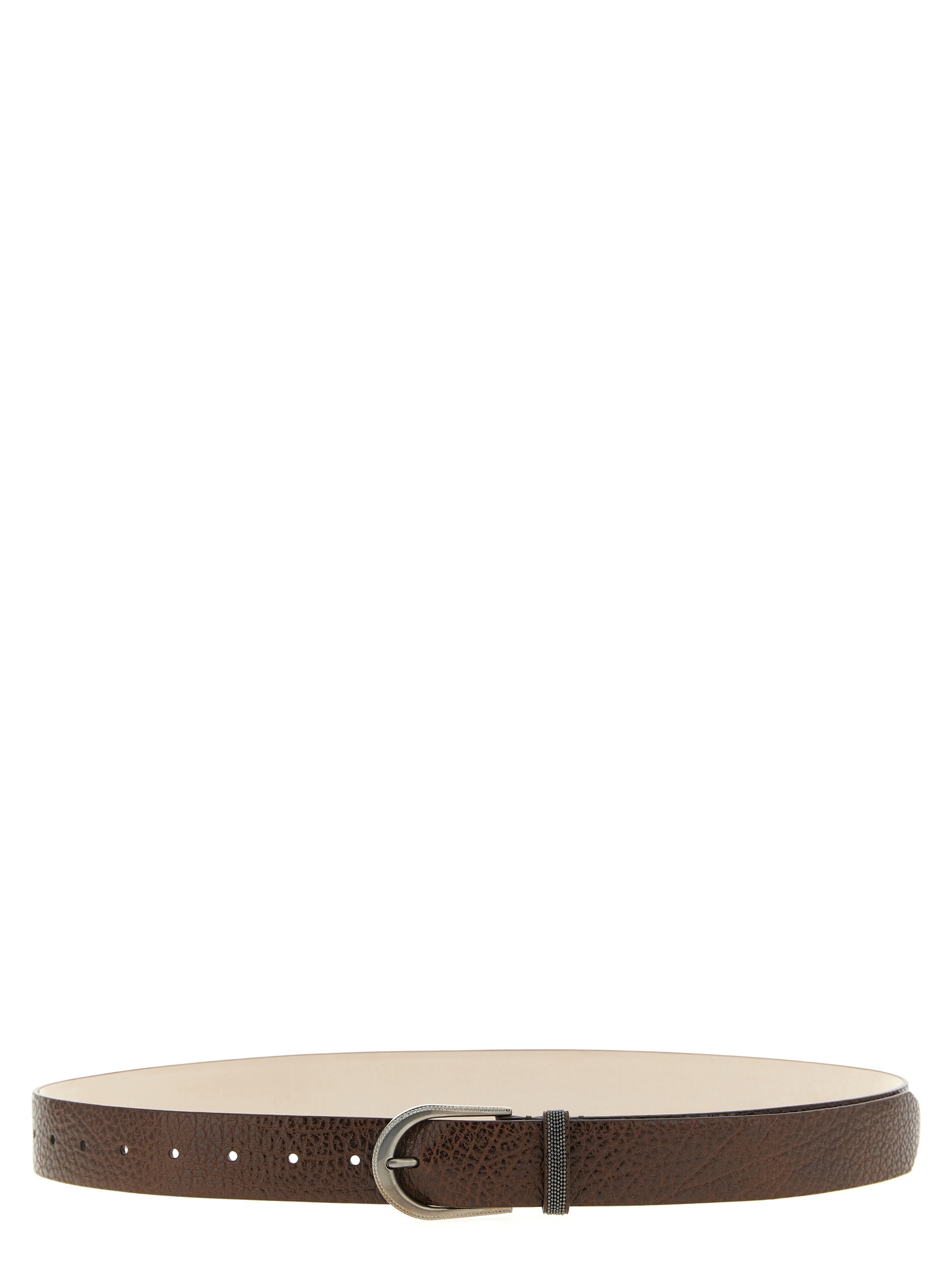Brown Calfskin Regular Belt