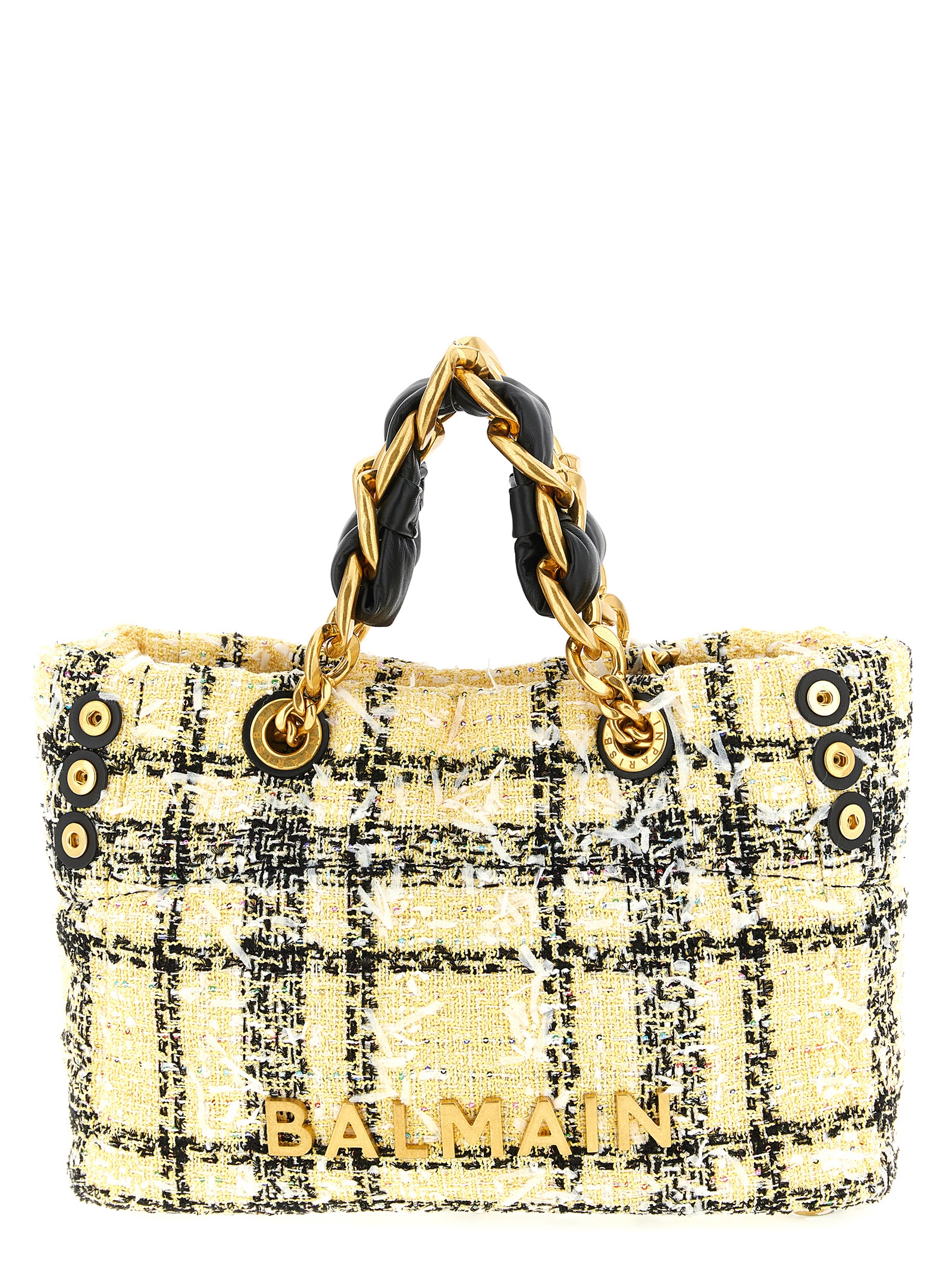 Balmain Multicolor Polyester Tote Bag - Women