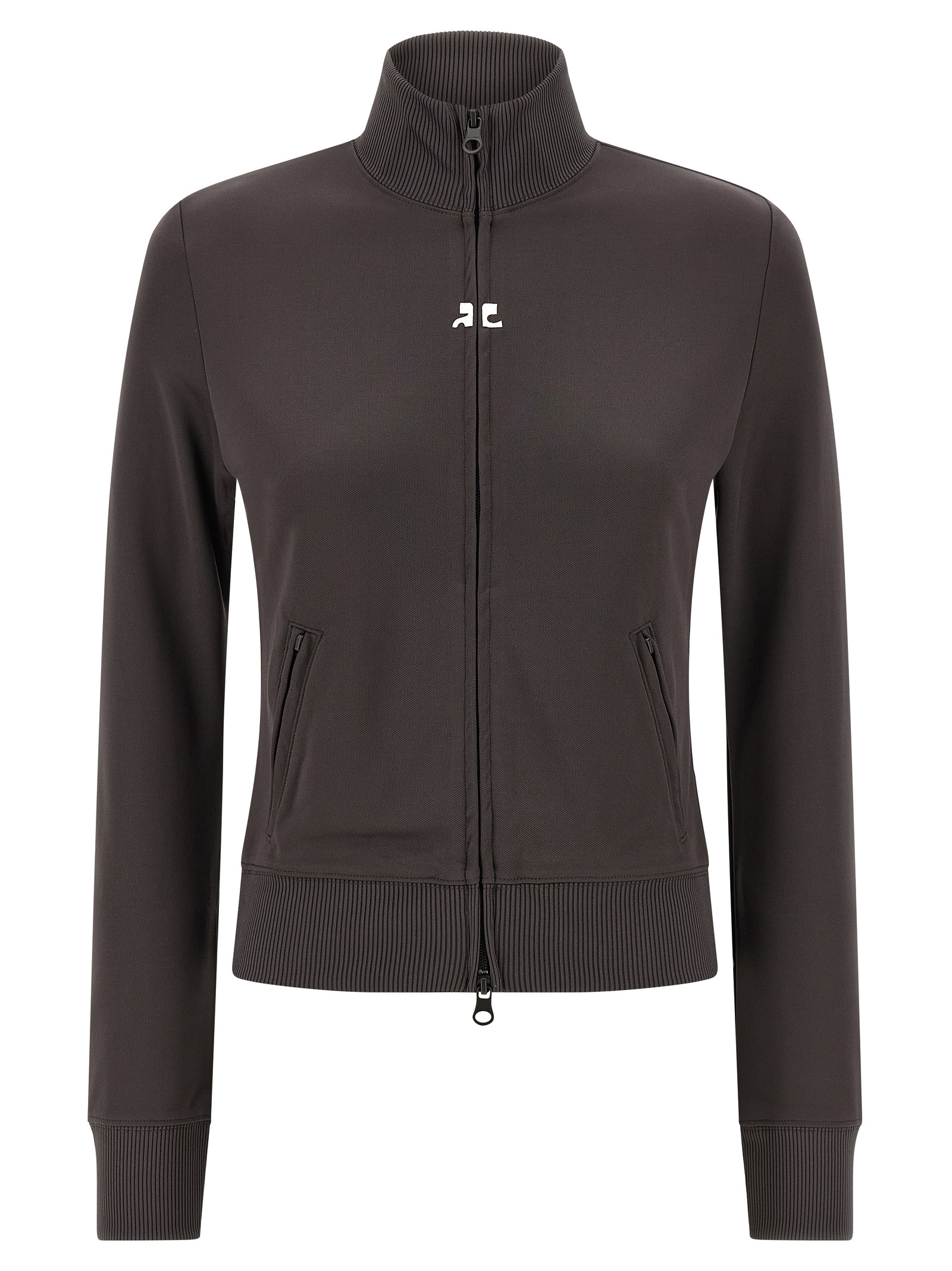 Gray Polyester Sweatshirt
