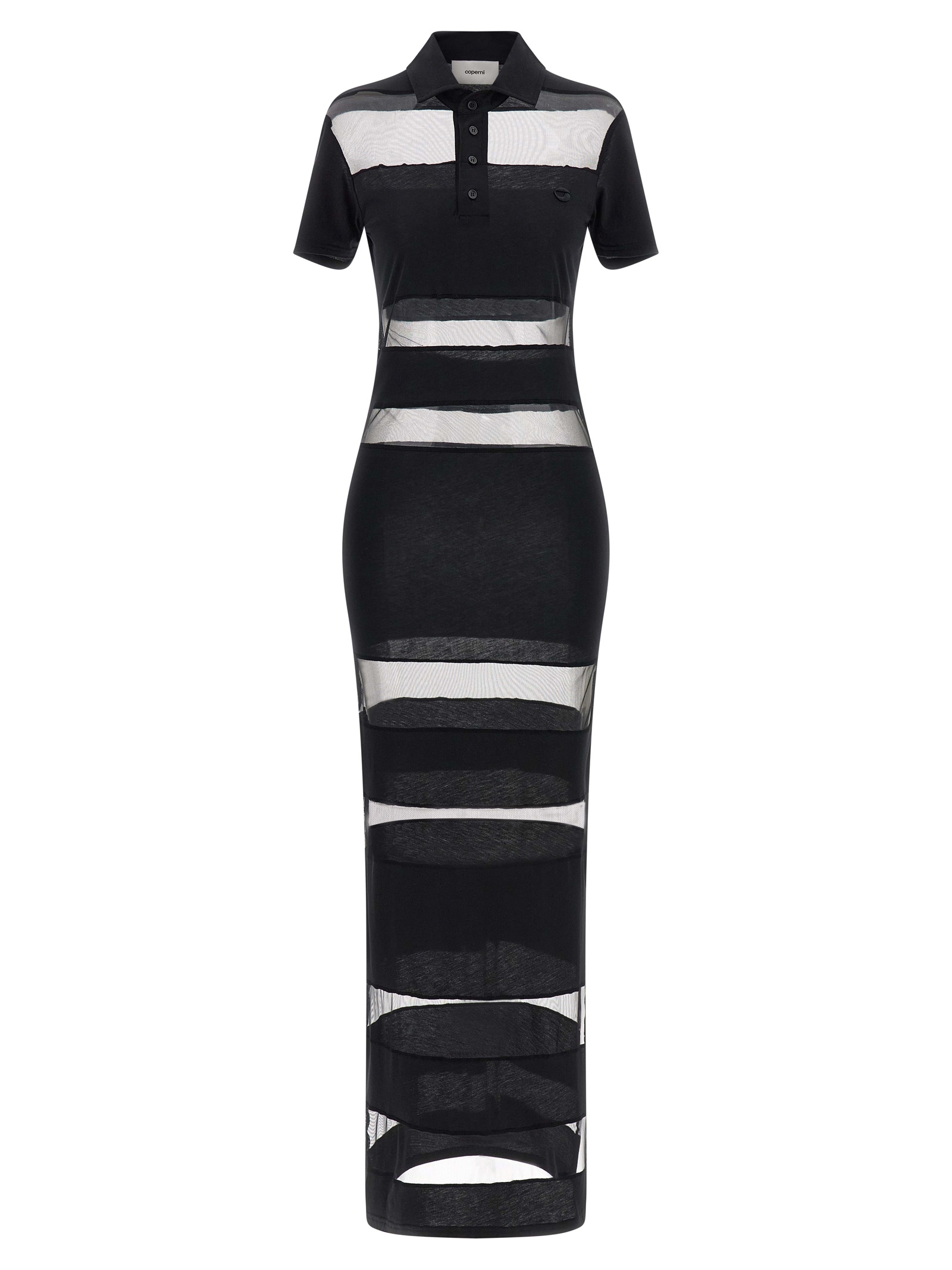 Black Cotton Long Dress