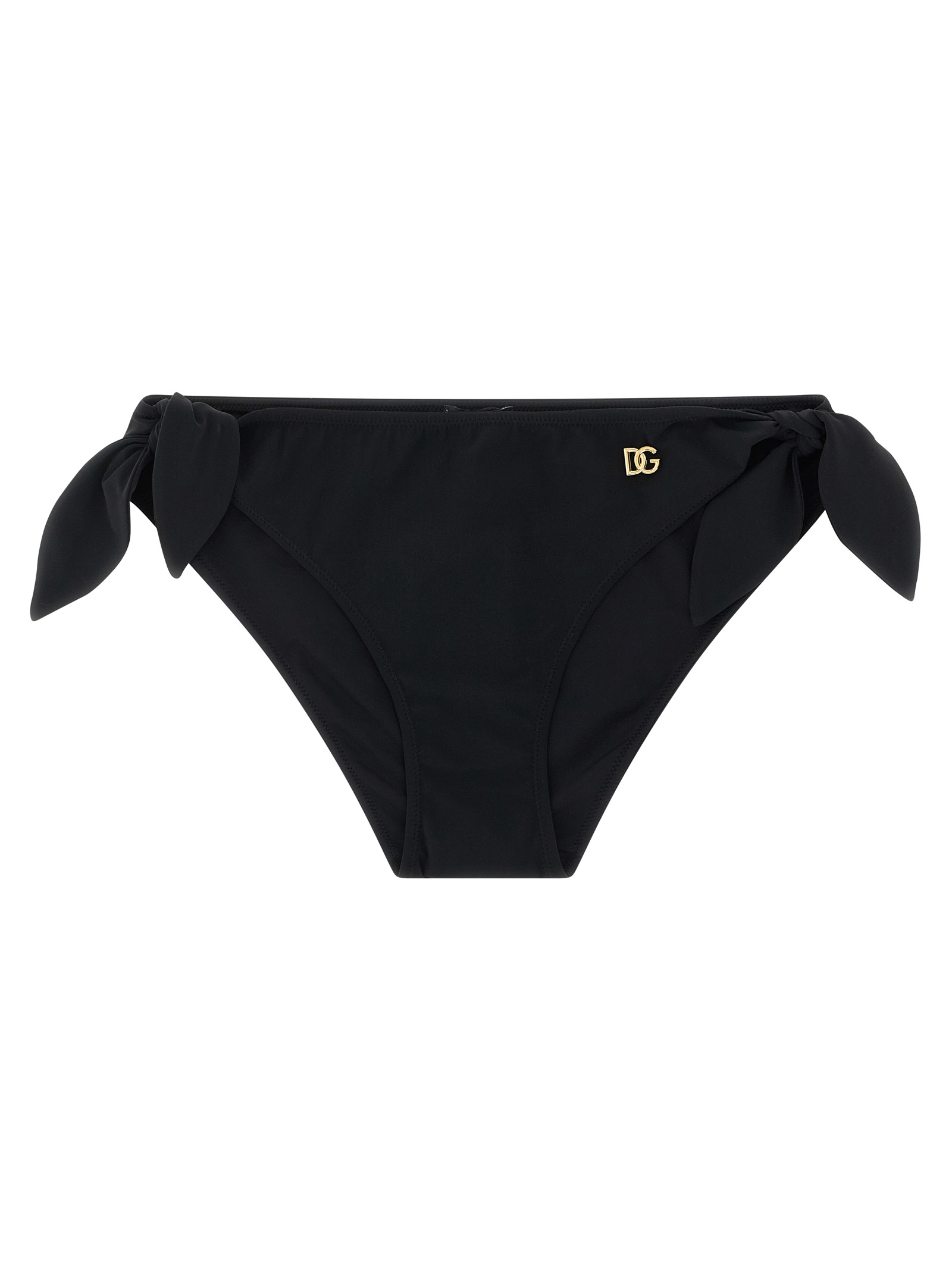 Black Polyamide Swim Briefs