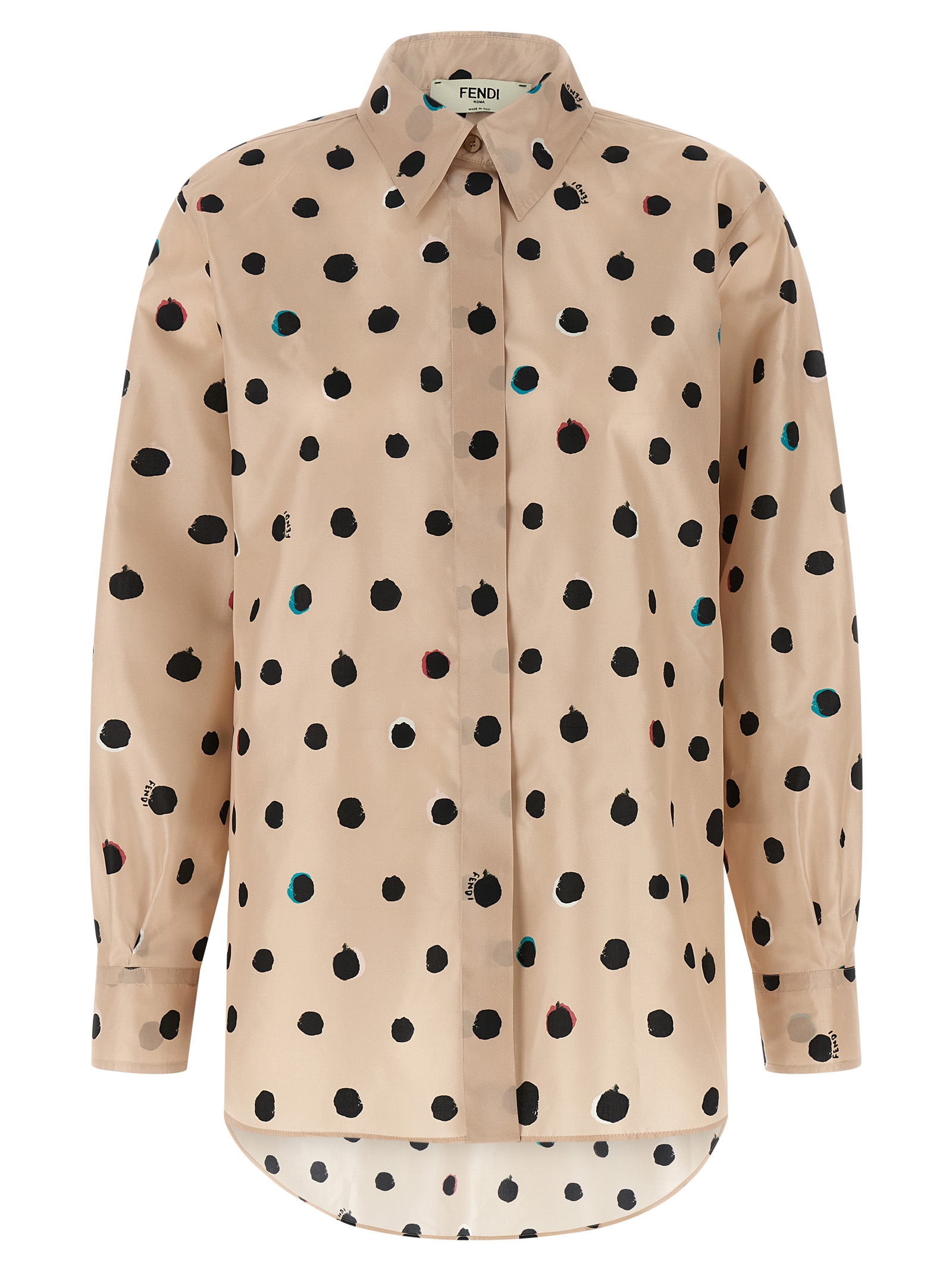 Multicolor Silk Blouse