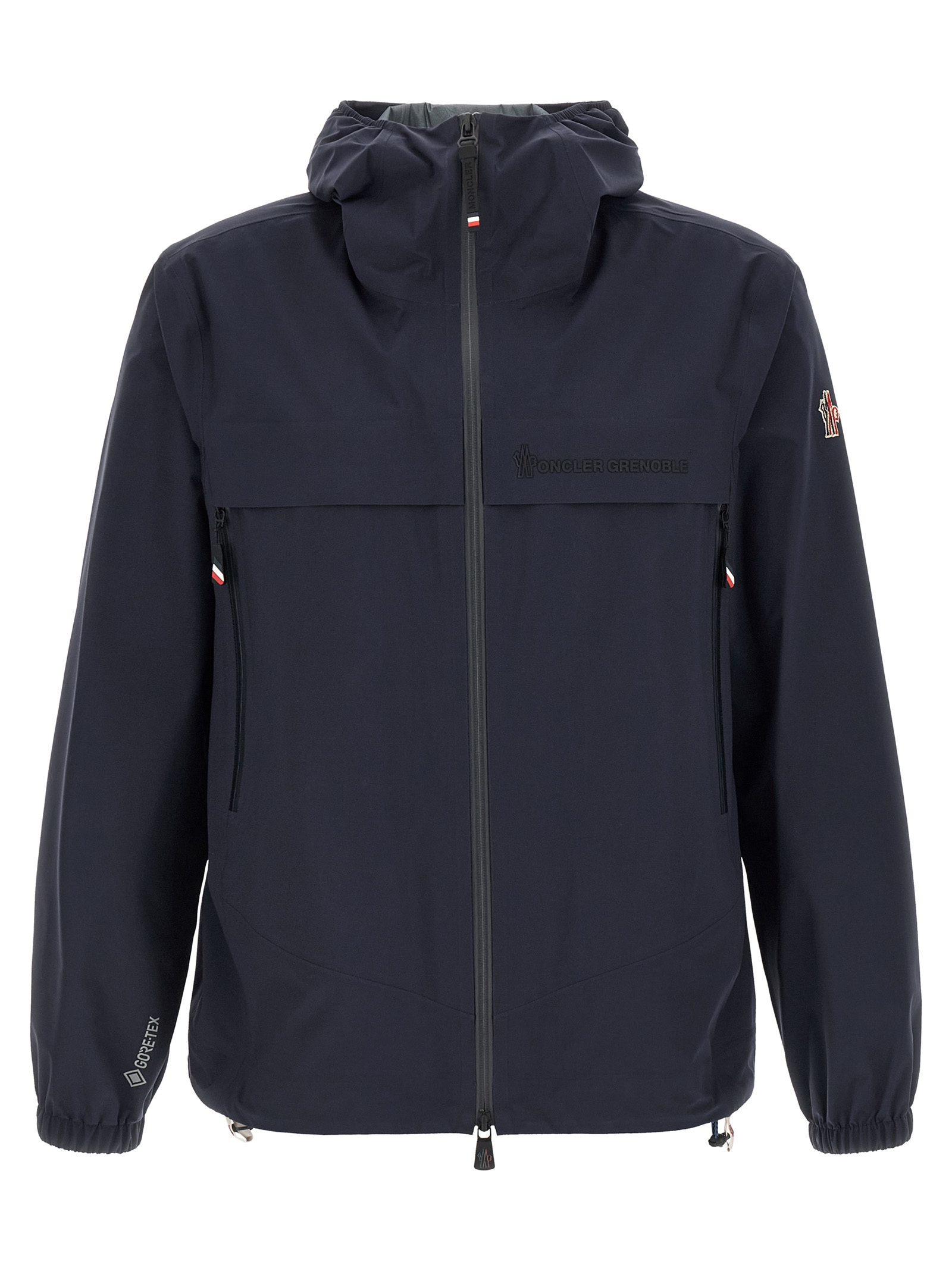 Blue Polyamide Shell Jacket