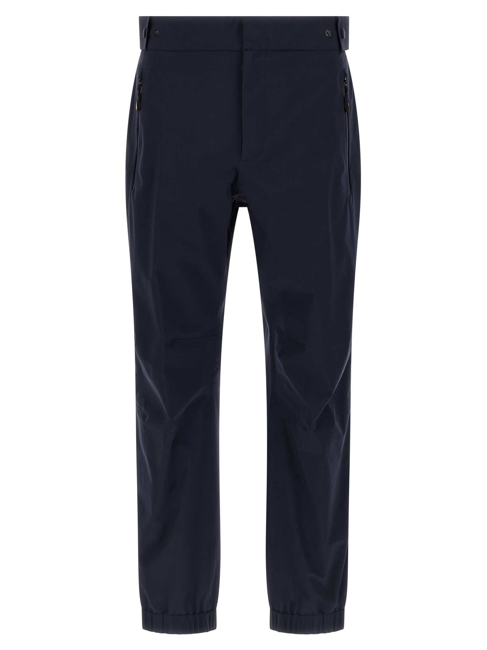 Blue Polyamide Joggers (Workout Pants)