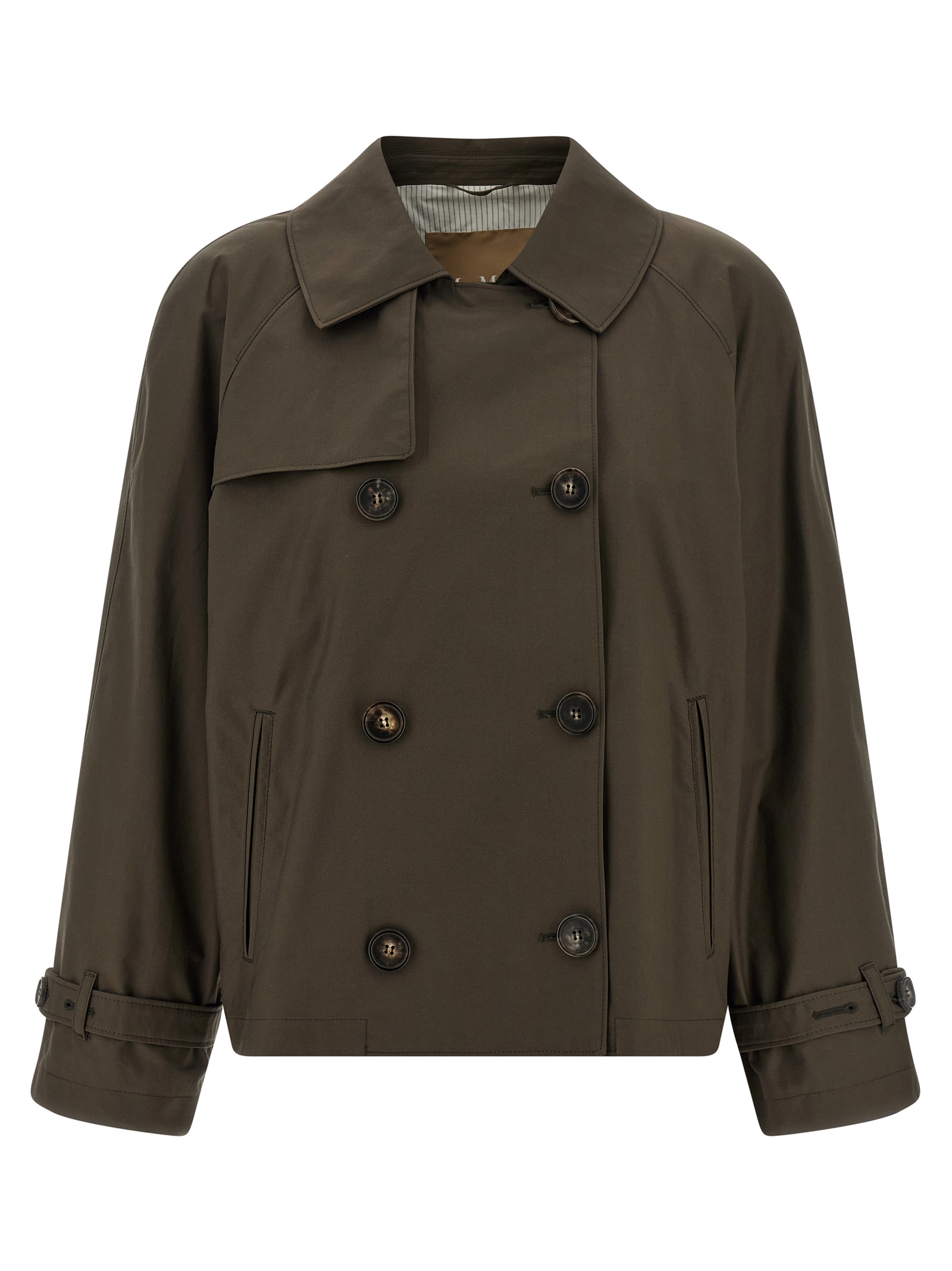 Bicolor Cotton Coat