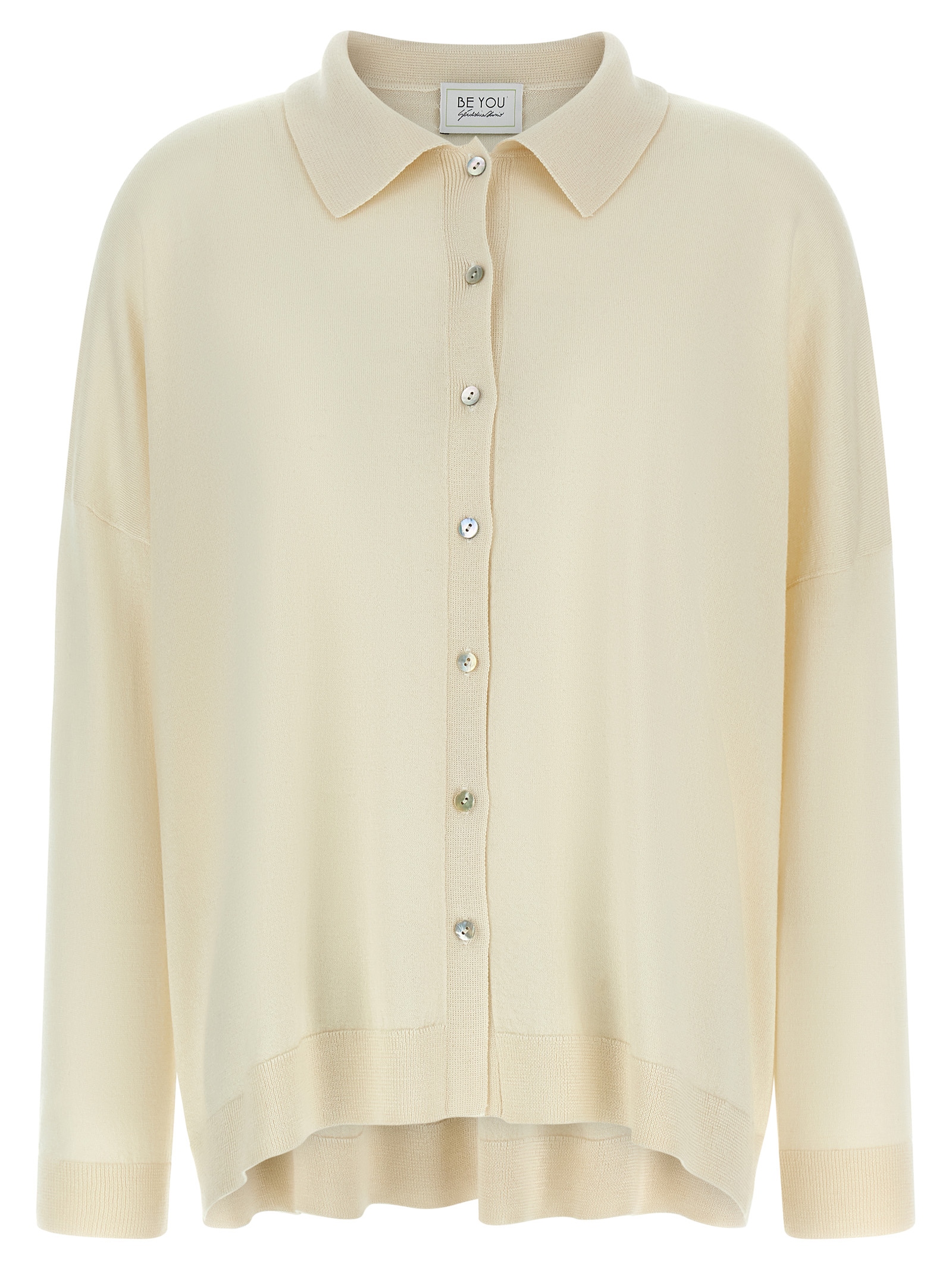 White Cashmere Cardigan