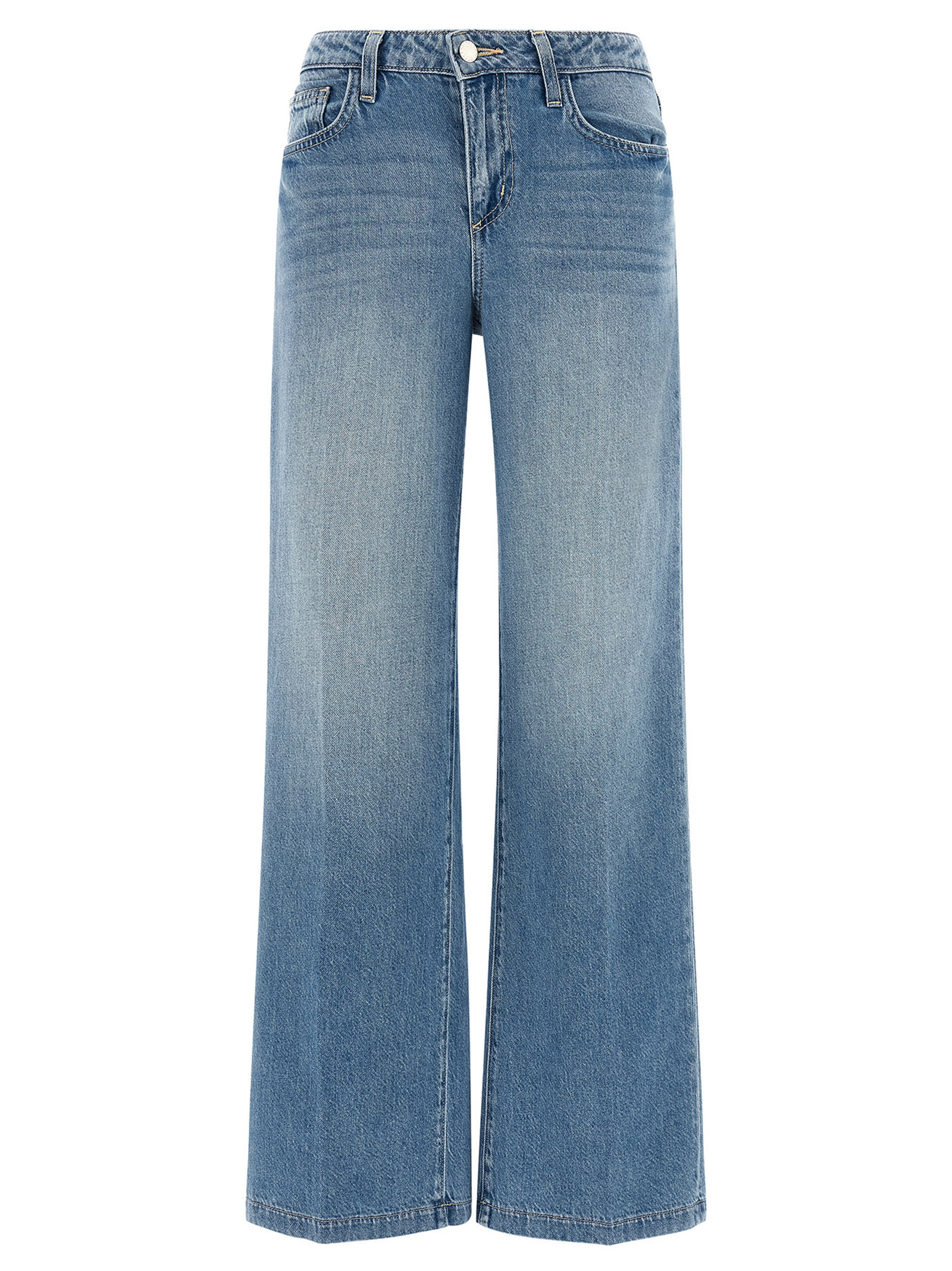 Blue Cotton Jeans Denim