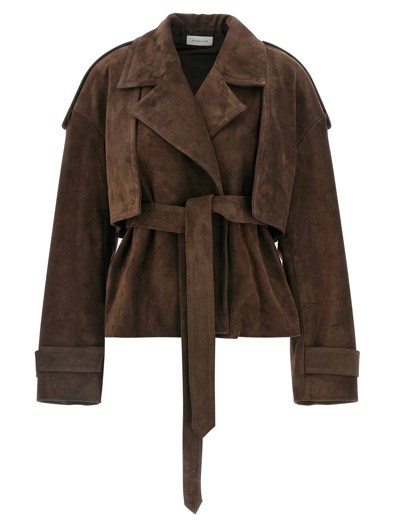 Brown Calfskin Leather Jacket